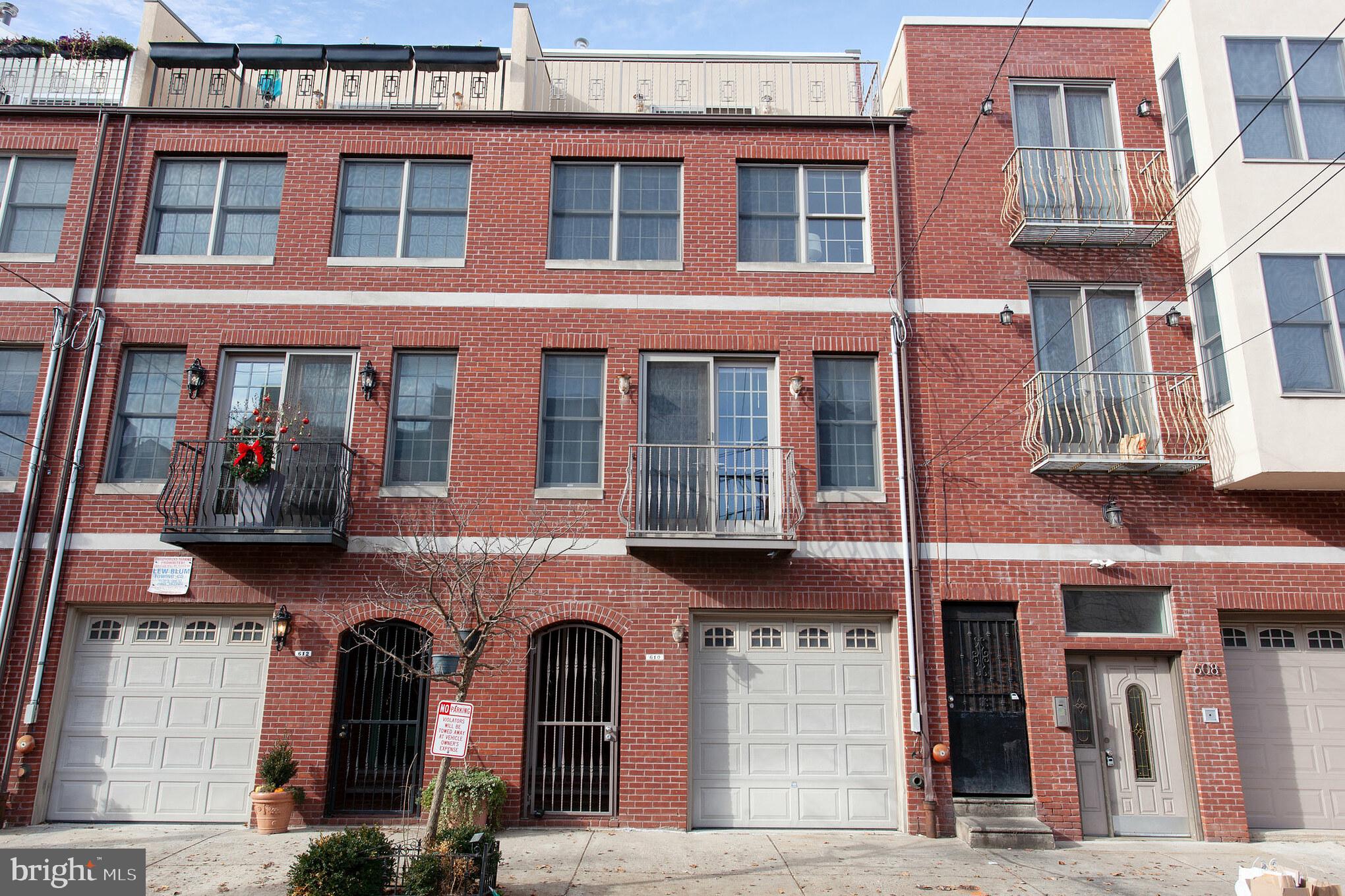 Welcome to Luxurious Living in the City – Meredith School District with Garage Parking. This One is Sure to Check all your Boxes. Built in 2008 this was the Developers Private Custom Built Home with Over 4000 sq ft of Pure Living Space and a fabulous and functional layout. 4 Story -4 Bedroom, 4.5 Bath with an Open Concept, Elevator, Solid Cherry Hardwood Floors Throughout, Beautiful Custom Woodwork, Spacious Bedrooms, High Ceilings, Magnificent Custom Kitchen with a Center Island + a Separate Expansive Breakfast/Work Area.  High-end Appliances, Lavish Baths, Two Private Decks, Juliette Balcony, Private Yard & Completely Finished Basement.
1st Fl. - Enter into a Spacious Marble Foyer Area with a 4-Stop Side Elevator. Private Den/Office or Au pair Suite with Beautiful Marble Bath, 2 Large Windows and Custom French Doors Leading to a Sizable Garden Area.
2nd Fl. - Beautiful Oak Stairs lead to the WOW – Take It All In – A Huge, Completely Open Dining Area with an Entire Wall of Windows Leading to a Private Deck and a Side Powder Room. The East Facing Living Room/Kitchen is Unbelievable with Incredible Morning Light from it’s All Glass Windows and Doors.
 Kitchen:  A True Cooks Kitchen. Starting with its’ Expansive 4 Seat Breakfast/Workspace area. All 42in Solid Wood Cabinets, Top of the Line Stainless Steel Viking Professional Series Appliance Package with Industrial Hood Range. Tons of Grade 5 Custom Granite Marble with Bull Nose Finish and another Middle Island.
3rd Fl. - 2 Spacious Bedrooms with Wonderful Natural Light. The Rear Bedroom is a Private Suite with a Full Marble Spa Bath, Jacuzzi Tub and a Custom Vanity. 
Front Bedroom: Enjoy the Morning Light in the Sizable Front Bedroom with Double Closets. The Hall Area has a Beautiful Large Bath with Frameless Glass Shower and Separate Laundry Room with Side-by-Side Bosch Washer/Dryer.
Top Level – Incredibly Designed Light Filled Master Suite. Unbelievable and Private with Hardwood Floors, Corner Fireplace and Large Walk-Out Deck. Huge Walk-in-Closet with Custom Built-ins and a  Luxurious Full Bath the Size of an Average Bedroom with Double Windows, Tons of Marble, Jacuzzi Tub, Frameless Glass Shower, Custom Vanity + a Separate Make-Up/Dressing Area. 
Lower Level – Use Your Imagination on this Floor. 2 Separate Finished Rooms with High Ceilings. Incredible Flexible Space. 
This is a Beautiful Home with no Expense Spared and Conveniently Located to all Queen Village and Society Hill has to offer. Easy to Show. Schedule Your Appointment Today. You Will Not Be Disappointed!
