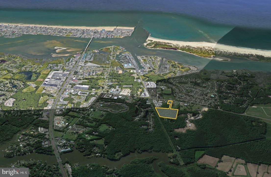 Rare opportunity just 2 miles from downtown Ocean City! Parcels 361 and 291 are being sold together, offering a total of 10.8 acres in highly desirable West Ocean City. Parcel 291 consists of 13,504 square feet and is zoned C-2 with frontage on Route 611, providing excellent visibility and access. Parcel 361 contains approximately 10.5 acres and is zoned R-2, allowing for a variety of residential development possibilities. With a prime location near Ocean City beaches, marinas, restaurants, shopping, and attractions, this property offers exceptional potential for developers, investors, and builders.