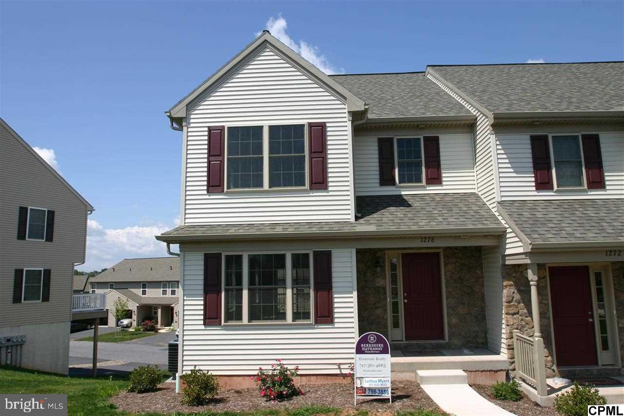 Upscale Town Home by Haller Builders. Upgraded paint, granite & stainless appliances package in Kitchen & flat surface range. 8x20 Maintenance free deck. Master w-Walk-in closet & private bath w-dbl sink. 1st floor laundry. Sprinkler system. $35.00 a month for mow & snow! Taxes estimated based on previous bldg assessments.