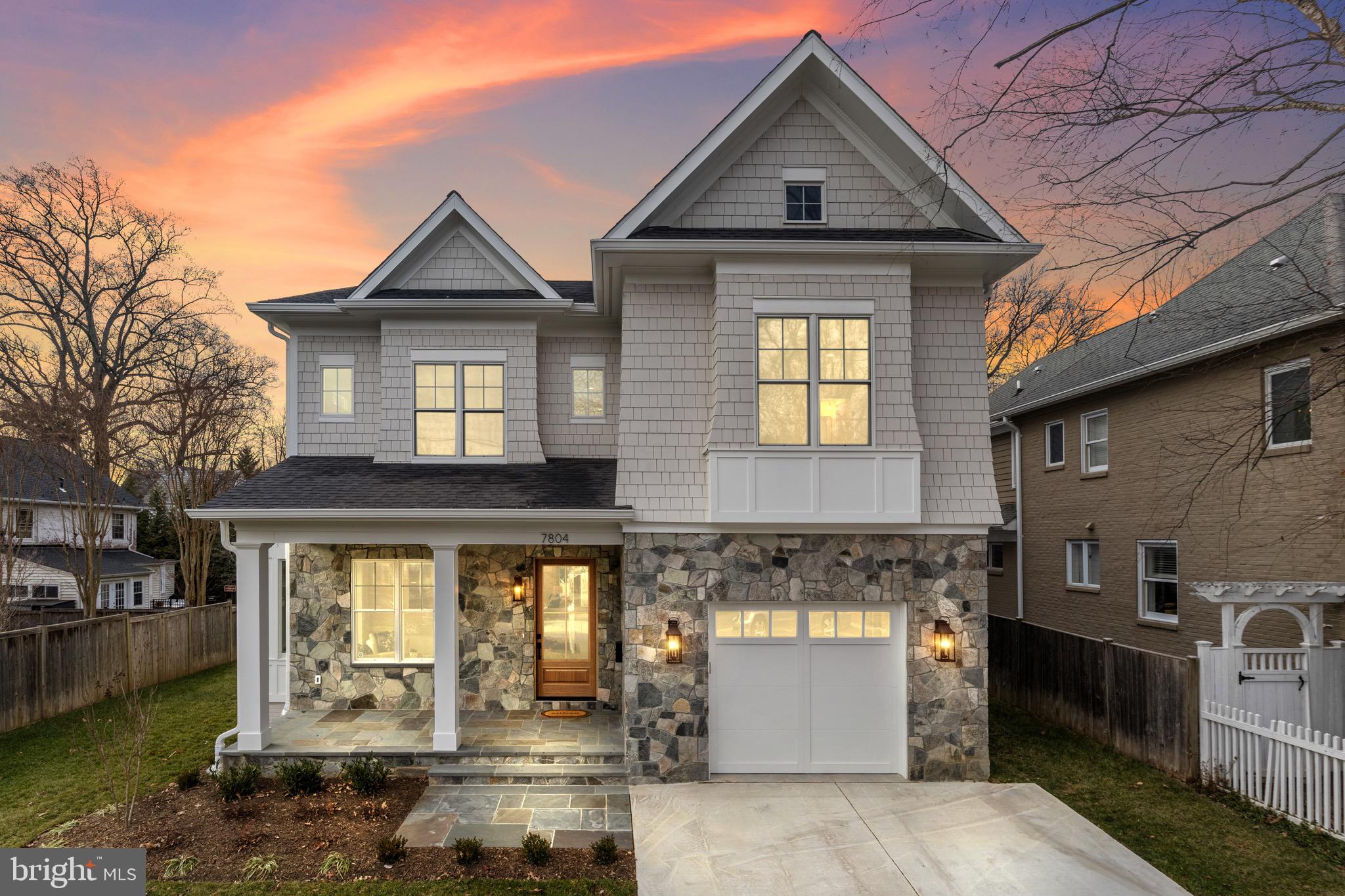 Price Adjustment! Discover the convenience of living in a beautifully appointed new home just 0.5 miles from Downtown Bethesda. This stunning residence, crafted by award-winning builder Washington Metropolitan Homes, offers a thoughtful layout across four finished levels with six bedrooms, six full baths, and one half bath. Boasting high ceilings, light-filled rooms, and white oak floors, the home provides ample space for both daily living and entertaining. Nestled in an A+ location on a picturesque, tree-lined street, this home is complete and move-in ready. Enjoy a leisurely stroll to the farmer’s market, fabulous restaurants, boutique shopping, schools, parks, and the library from this exceptionally convenient address.