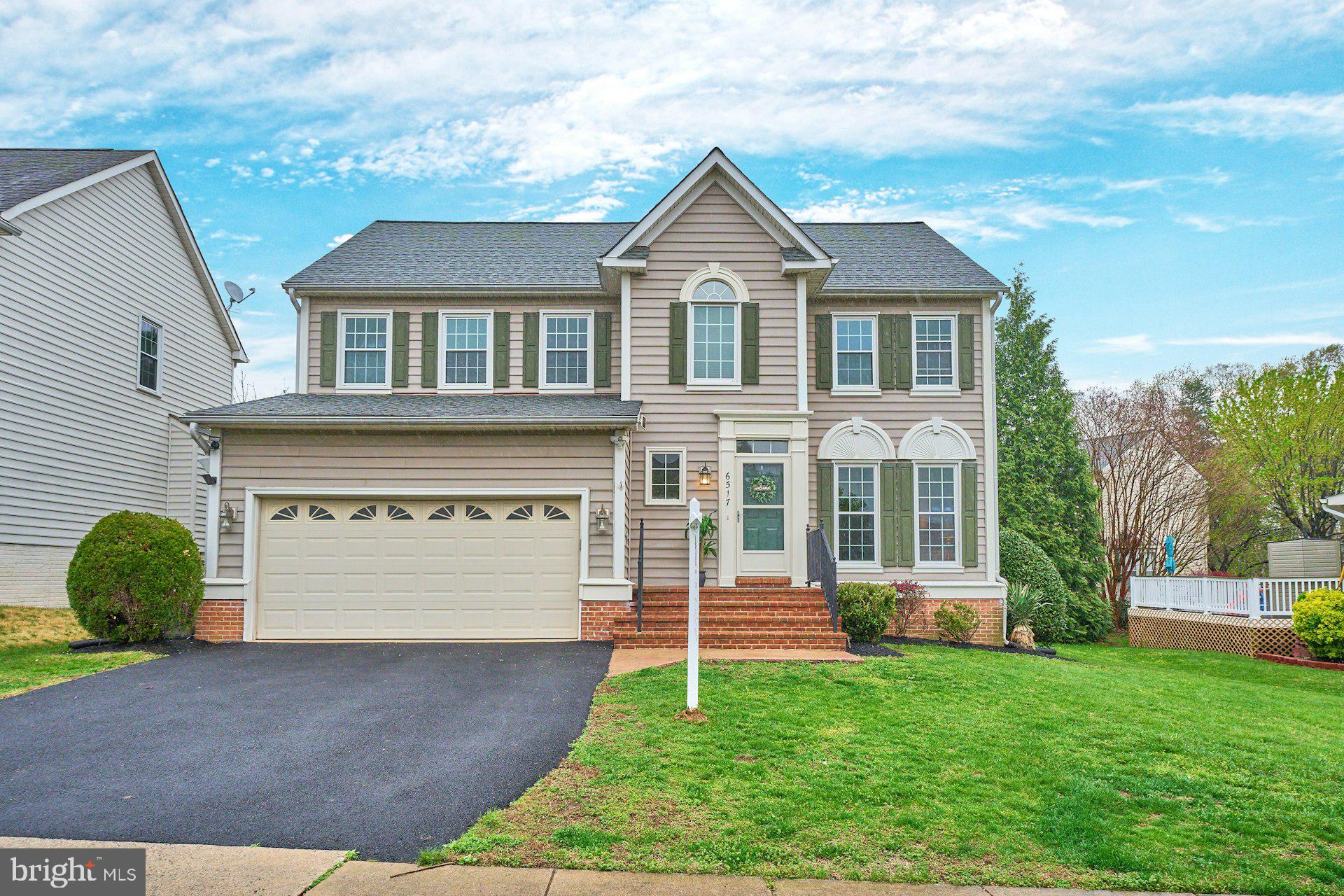 Stunning Home in Prime Location – Minutes from Route 28, 29 & I-66. 
Welcome to this beautifully maintained and thoughtfully updated home, ideally situated in Centreville offering both convenience and comfort in one incredible package.
Step into the impressive two-story foyer where gleaming hardwood floors set the tone for the elegance found throughout. 
The heart of the home is the gourmet kitchen, featuring granite countertops, stainless steel appliances, an island with a breakfast bar, and ample cabinetry—perfect for everyday meals and entertaining guests.
Relax in the inviting family room, complete with crown molding, custom built-ins, and a ceiling fan for added comfort. 
Adjacent is a light-filled sunroom with skylights and a sliding glass door leading to a low-maintenance composite deck, ideal for outdoor gatherings.
Enjoy elegant dinners in the formal dining room and unwind in the spacious living room, both offering fantastic spaces to host family and friends.
Retreat to the luxurious primary suite, boasting double doors, hardwood floors, a walk-in closet, and a spa-like remodeled bathroom with a barn door, soaking tub, walk-in shower, and dual vanities.
Upstairs, you’ll find three additional bedrooms with hardwood flooring, an upgraded hall bath, and a convenient laundry room.
The finished lower level is a true bonus, complete with a recreation room, wet bar, and a full bath—perfect for movie nights or weekend entertaining.  Plus 2 car garage completely painted on the walls and the entire floor!  

Recent Updates Include:

* Driveway (2024)
* A/C Compressor Fan Motor (2024)
* Roof (2015)
* Windows & Sliding Glass Door (2014)
* Hot Water Heater (2014)
* Alarm System (2020)
* Fresh Paint Throughout
* Natural Gas Line for Grill
*Fireplace Conveys "As Is"

This home seamlessly blends classic charm with modern upgrades, offering exceptional living spaces both inside and out. Don’t miss the opportunity to make this incredible property your next home!