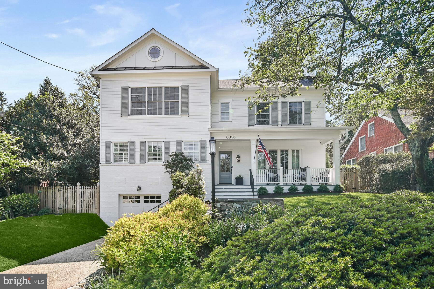 What a rare and exceptional opportunity! This dazzling open floor plan renovation and expansion was done by Castlewood Homes in 2020 and feels for all the world like a new home! This completely custom renovated home encompasses the character of the old with new updated finishes featuring the original brick, a diamond glass accent window, claw foot tub, and many more. Technically it is part of Glen Echo Heights but, on the north side of Massachusetts Avenue, this block of Osceola is directly across the street from Wood Acres.<br/><br/> The expansive quartz island is the focal point of the open Kitchen/Family room which also has a breakfast nook and wet bar area. The rest of the main level has the foyer entry, the living room with fireplace, a wonderful screened porch from which to enjoy the lush backyard garden. One could also enjoy a cup of coffee on the charming front porch. <br/><br/> A gracious turned stairway leads to the second level which has four bedrooms, three baths and the laundry room. The high ceiling primary bedroom has the walk-in closets and opulent bathroom that you would expect in a $3,000,000 home! Everything is only a few years old.<br/><br/> The lower level has a cozy recreation room, a den that can double as the 5th bedroom, a full bath, large storage, utility room and an oversized garage. While technically a one car garage, it is the size of a two car garage so there is lots of extra space.<br/><br/> Though it cannot be called a new home, all of the plumbing and electrical systems were brand new in 2020. This is a product that so many of my clients have craved over the years but is almost never available - a reasonable sized home that offers everything you love about a new home - without the big price tag. Combine that with a terrific location near the Capital Crescent Trail,  within walking distance of two parks, a block from the bus stop and a short commute into DC and it is a sure winner.