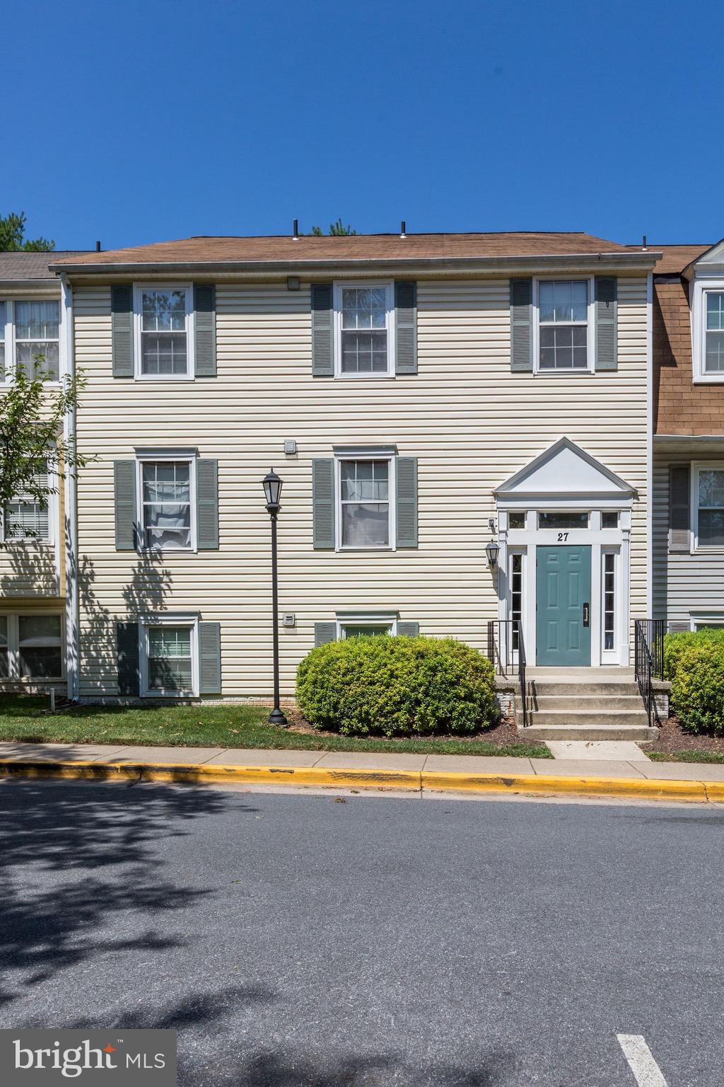 This newly renovated 1st floor 2BR 2BA condo with a balcony is gorgeous! Updated kitchen w/Backsplash, SS appliances & a W/D in unit. Open floor design kitchen to dining room & a storage closet on balcony. Living room with a fireplace and 2 large bedrooms, all with fresh paint and brand new floors. Easy access to bus stop & I-270, Convenient to shopping, restaurants & schools!