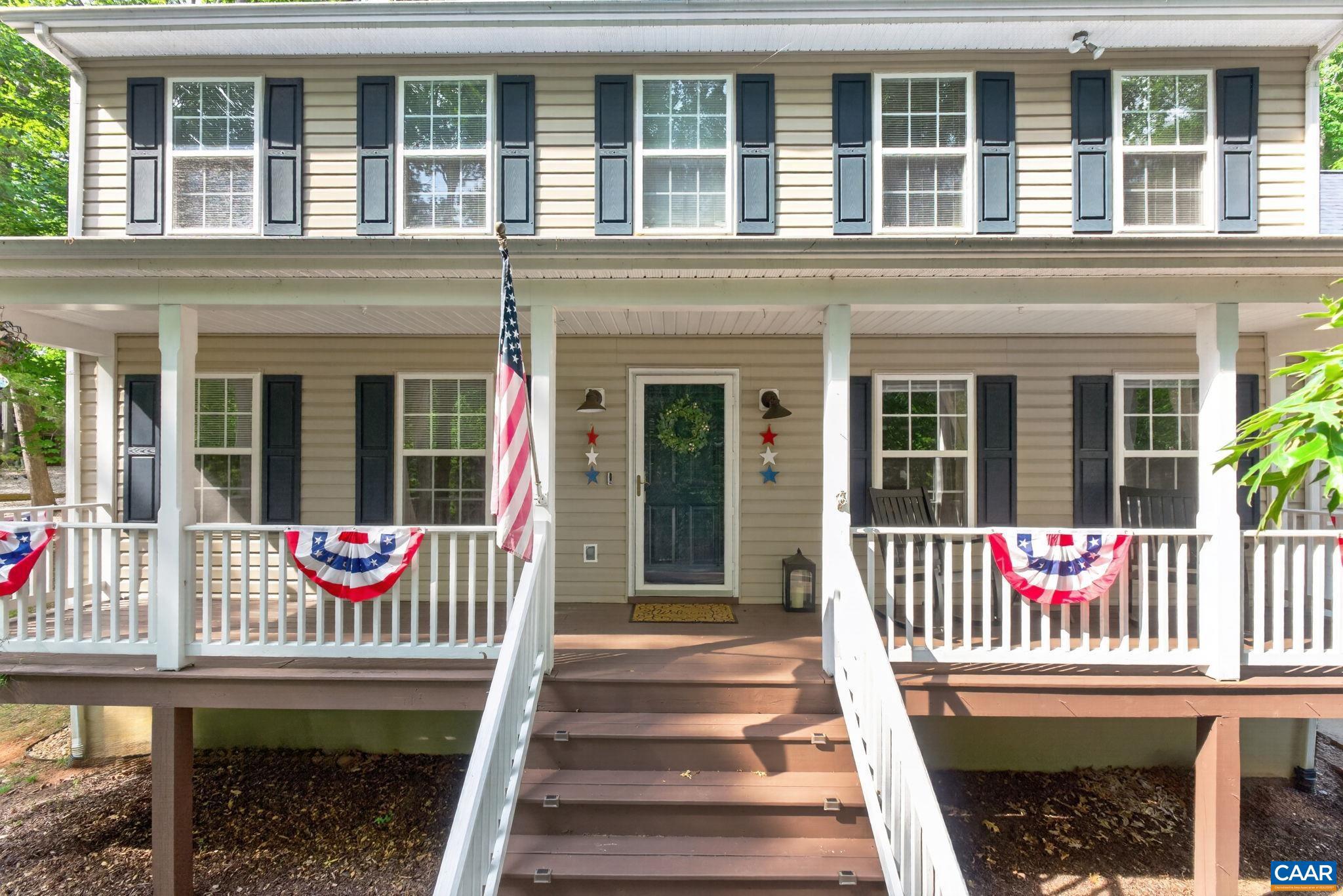 Welcome home to this beautifully maintained 5-bedroom, 2.5-bath home in the sought-after Lake Monticello community! Thoughtfully updated and truly move-in ready, this home features refinished hardwood floors, granite countertops, a new roof with gutter guards, a new garage door, and an encapsulated crawl space for added peace of mind.�With spacious living areas and room for everyone, it's the perfect place to gather, entertain, and create lasting memories.� Enjoy the Lake Monticello lifestyle with Beach 3 just a short walk away, along with access to the private lake, sandy beaches, boating, fishing, golf, tennis, playgrounds, and a wide variety of community amenities. Conveniently located between Charlottesville and Richmond, you'll also appreciate the easy access to shopping, dining, and medical facilities.�This exceptional home offers the perfect combination of comfort, convenience, and community?don't miss your opportunity to make it yours!,Granite Counter,Wood Cabinets,Fireplace in Living Room