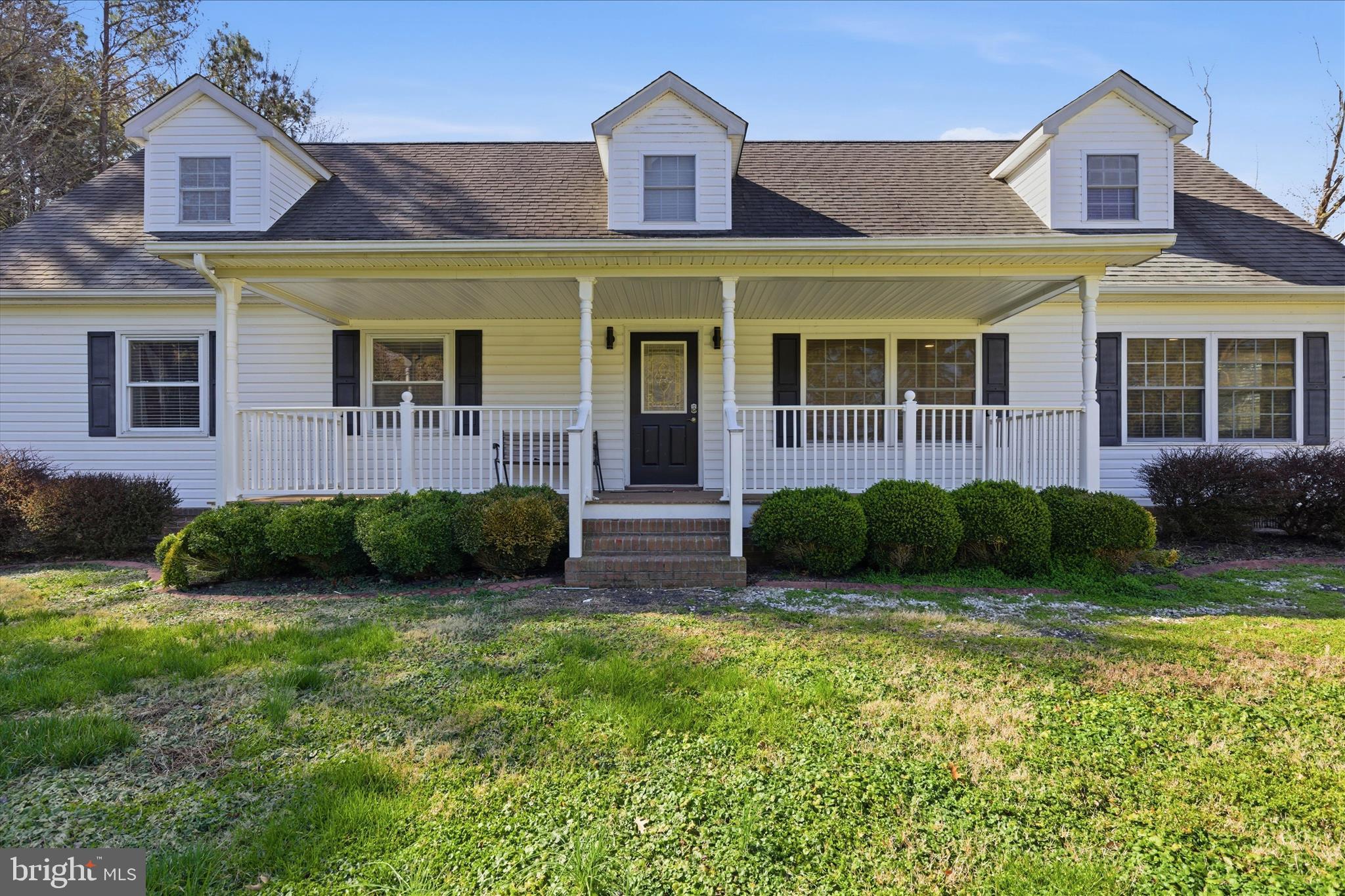 Welcome home to this charming 4 bedroom, 3 bath residence featuring two primary suites and peaceful water views, ideally situated on over 2 acres in a quiet water-oriented community just south of Pax River NAS. Enjoy the perfect blend of space and serenity with a large backyard and expansive rear deck which is ideal for entertaining, relaxing, or taking in the natural surroundings. This could be your home that offers flexibility for multi-generational living, guests, or a private retreat.  Make us an offer as this home can use some sweat equity. Take a look closely at the pictures as this home has unfinished projects.