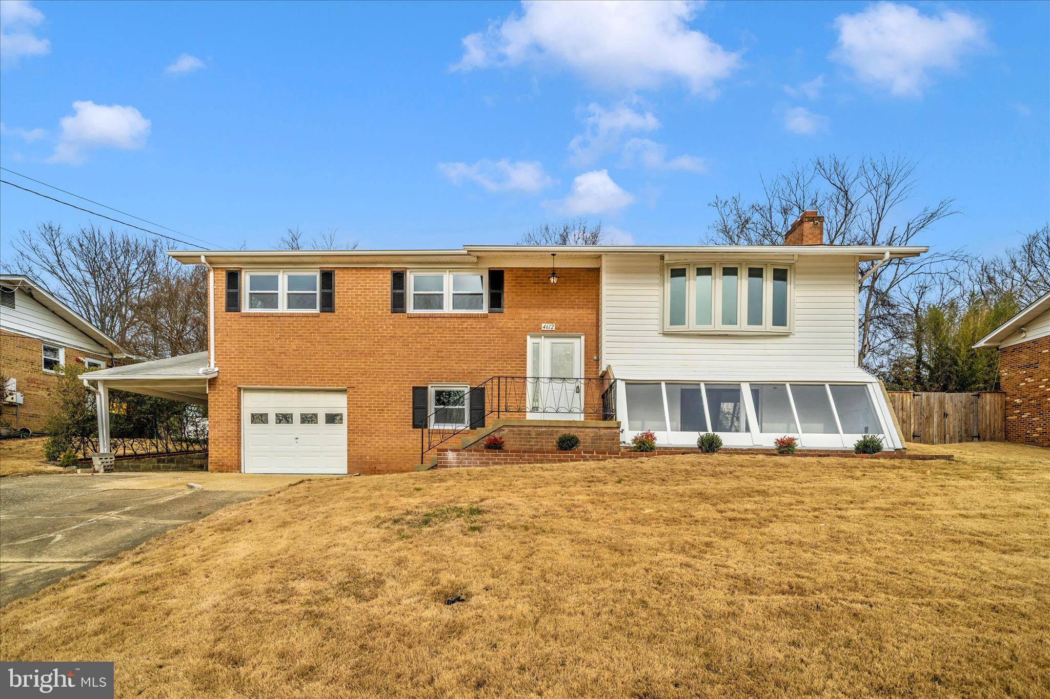 Check out this completely updated home with a private yard.  This home is extremely spacious with an open floor plan on the main level that includes gleaming hardwood floors.  The updated kitchen includes beautiful cabinets with a large island that looks in into the living area.  The main level also includes three large bedrooms lead by the luxurious primary suite with and an updated full bath.  The lower level offers tons of natural light, more living space, a third full bath, and forth bedroom.  Great location with easy access to shopping, dining, and major commuter routes