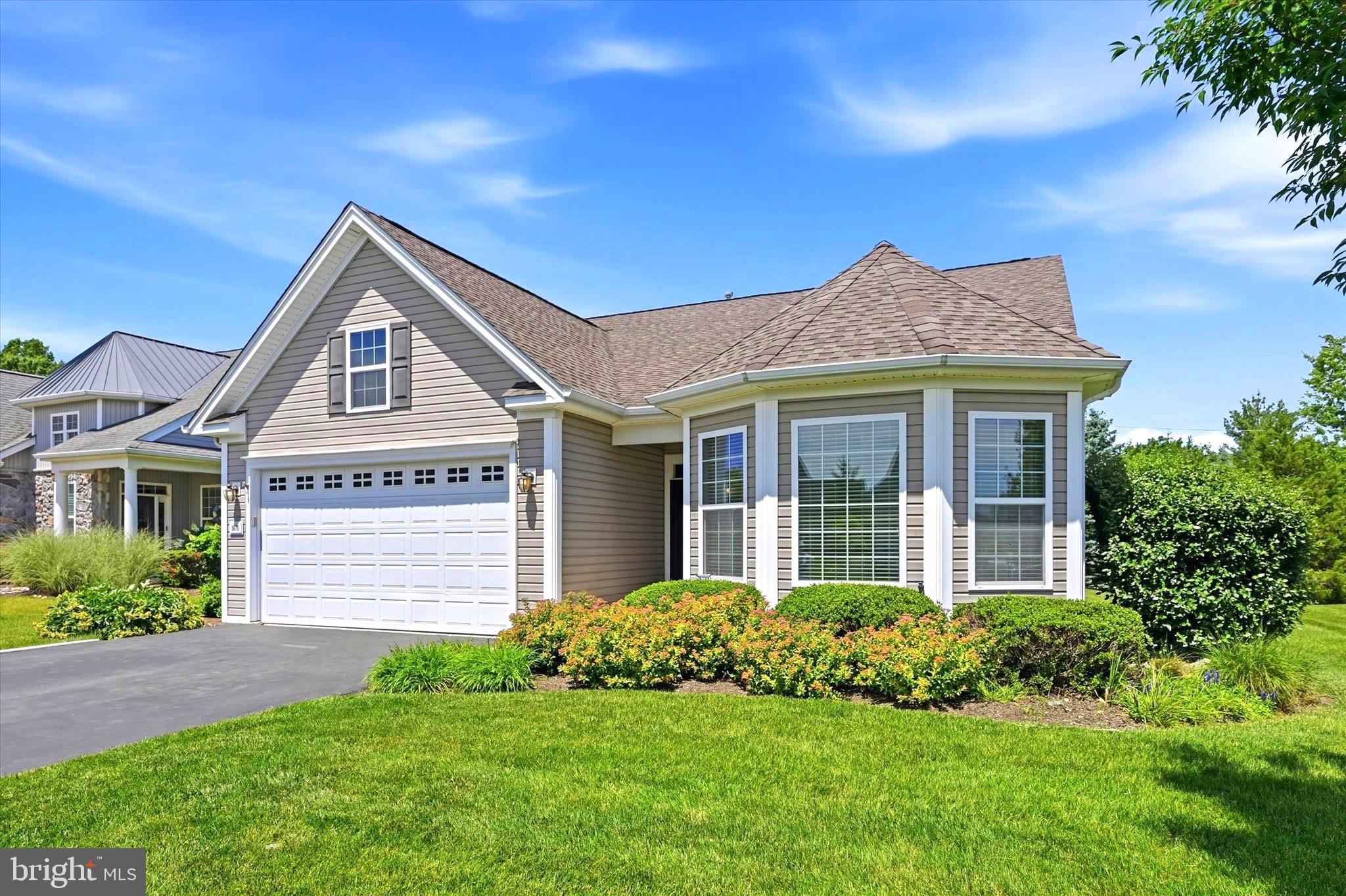 When you buy a home in Foxfield, you're buying more than a home—you're investing in a lifestyle.

Move right into this beautifully maintained Darley Model on Hance Drive, featuring two light-filled bedrooms, a private office, and a bonus sunroom. Freshly painted throughout with new luxury vinyl plank flooring and a one-year-old HVAC system, this home is truly move-in ready.

Designed for both everyday comfort and entertaining, the open flow between the formal dining room, eat-in kitchen, living room, and sunroom creates inviting spaces for gathering with family and friends. Step outside to the patio and enjoy peaceful outdoor living in one of Garnet Valley's most sought-after active adult communities.

The spacious primary suite offers wooded views, a walk-in closet, and a private ensuite bath. A second bedroom, full bath, and dedicated office provide flexible space for guests, hobbies, or working from home.

Foxfield is known for its exceptional resort-style amenities, including a stunning clubhouse with gathering spaces, fitness center, library, indoor and outdoor swimming pools, tennis and pickleball courts, bocce, walking trails, and a short-game golf area. Residents enjoy a vibrant social calendar filled with clubs, events, and activities that foster an active and connected community.

The HOA fee makes everyday living easy, covering lawn care, landscaping, snow removal, trash and recycling services, roofs, roads, driveways, sidewalks, and access to all community amenities. Conveniently located near shopping, dining, medical facilities, and major roadways, this home offers the perfect combination of comfort, convenience, and low-maintenance living.

Put away the lawn mower and leave the snow shovel behind—your next chapter in Foxfield will be even better than you imagined.