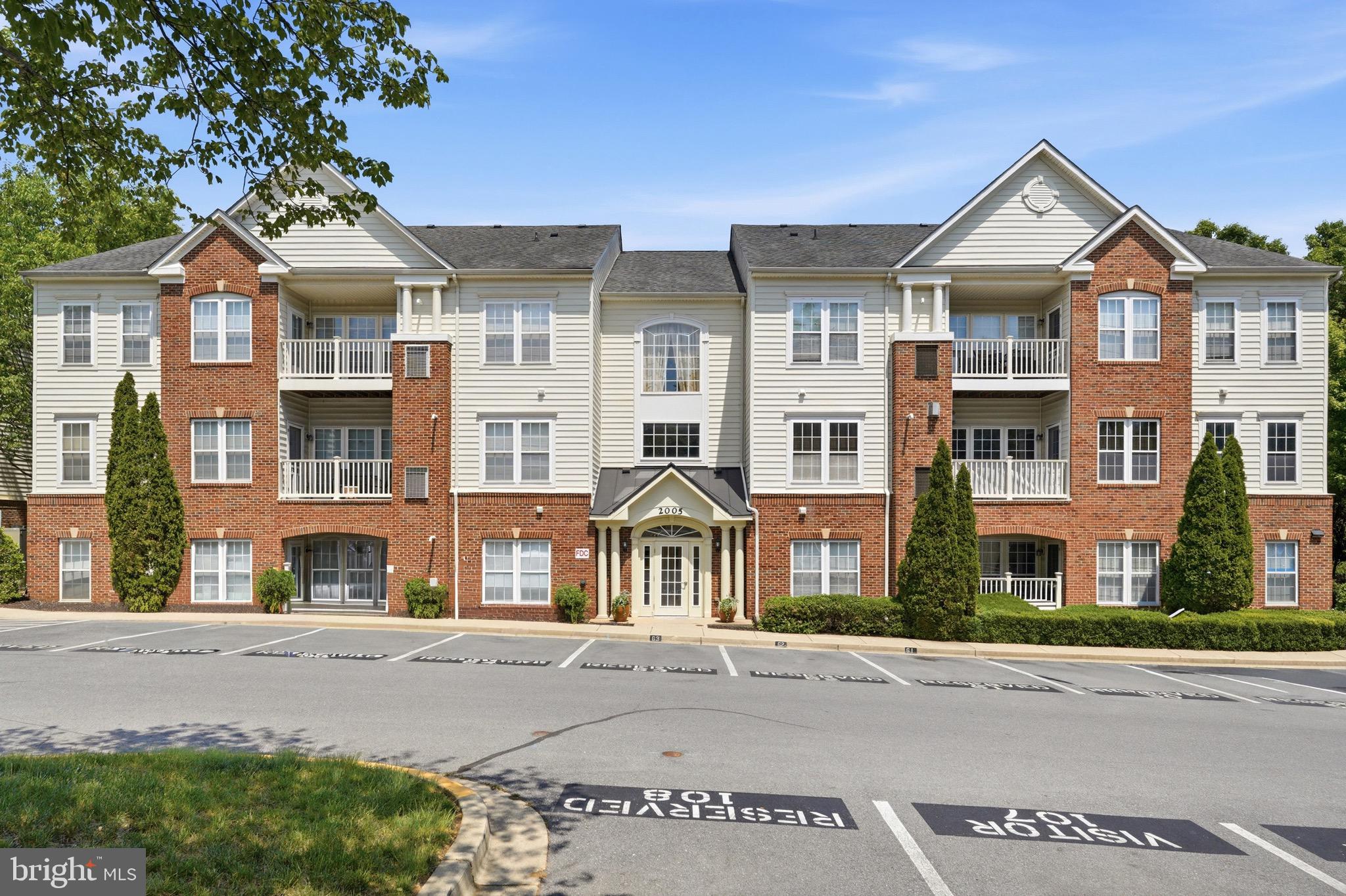 Welcome home to this beautifully maintained 55+ condominium offering comfort, space, and style throughout! Located in a gated community with secure building access, this inviting home features two spacious bedrooms, two full baths, and a large loft on the second level, perfect for an office, sitting area, guest space, or additional living area.

Enjoy the high ceilings, plush carpeting, abundant closet and storage spaces, and the convenience of a full-size washer and dryer. Relax on the welcoming balcony and appreciate how exceptionally well-kept this home truly is. An assigned parking space adds even more convenience to this exceptional property. With more storage space than many homes, this condo is a must-see for anyone seeking easy, elegant living in a vibrant 55+ community.

Residents also enjoy access to a wonderful community center featuring a pool, fitness gym, and additional amenities designed for relaxation, recreation, and social gatherings.

Conveniently located near shopping, dining, and entertainment, including Wegmans, Costco Wholesale, Nordstrom Rack, and many popular restaurants and retail stores. Easy access to the Beltway and Route 50 makes commuting and traveling throughout the DMV area a breeze!

Welcome Home!