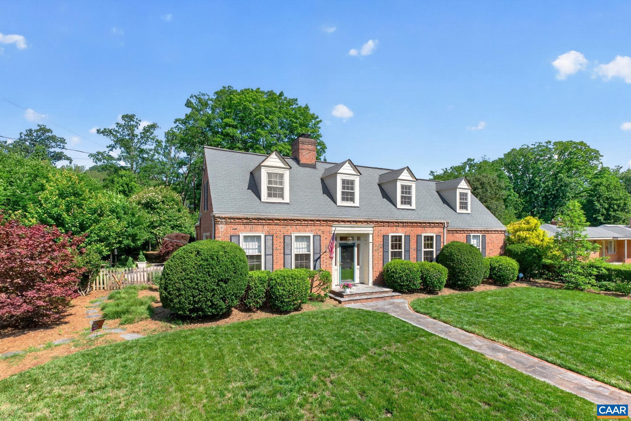 Situated in the coveted Alderman Rd corridor only minutes from the UVA campus, Scott Stadium, Law, Darden, and Medical Schools, this renovated and expanded 1946 residence is rich with charm featuring beautiful builtin bookcases, a sunroom with bluestone floors, lovely trim work,oversized windows filling rooms with natural light, a nicely renovated kitchen with cherry cabinets, granite and stainless appliances. Enjoy over 3700 finished square ft in this light filled 3 bedroom, 3 bath home offering spacious rooms, hardwoods, and timeless character throughout. Main floor Primary bedroom and bath. Potential for more finished space on the second floor. 2 brick patios with mature plantings: flowering bulbs, peonies, and so many perennials the owner has lovingly planted throughout the fenced yard. Easy access to the OHill trail system from this home.,Cherry Cabinets,Granite Counter,Wood Cabinets,Fireplace in Family Room,Fireplace in Living Room