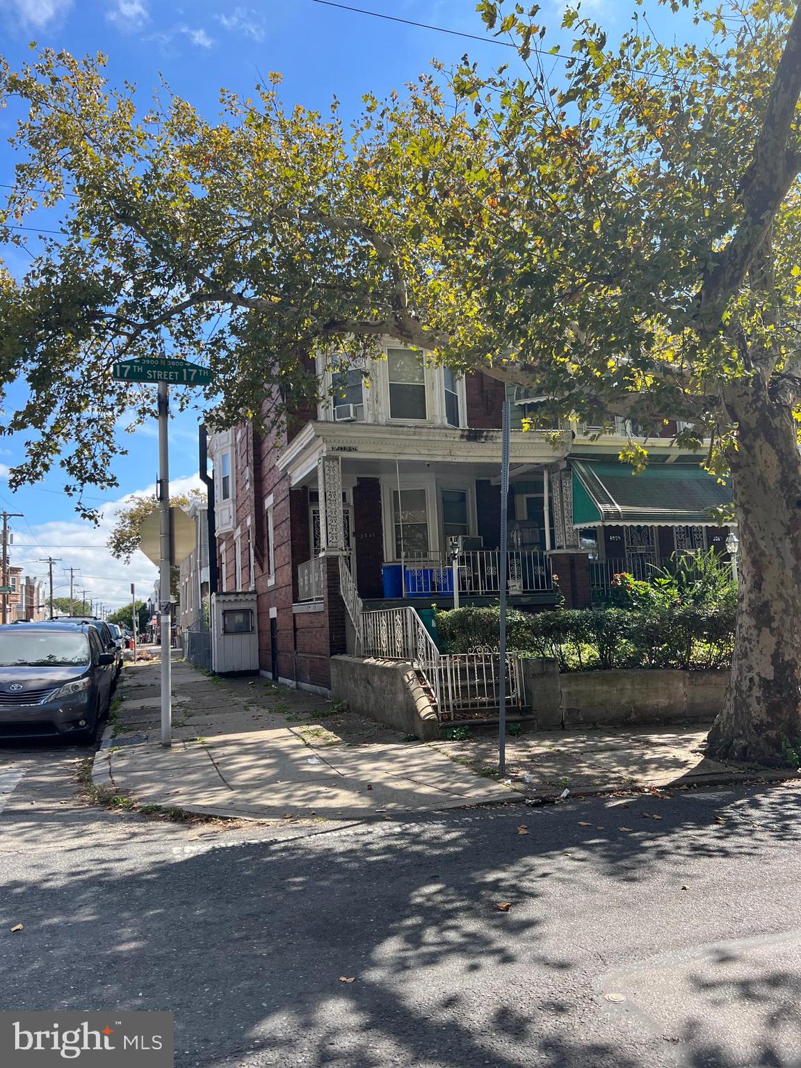 Ready for a project?  Welcome to this solid end of unit row.  Lovingly owned by a family for years, property needs a little TLC.  Great tree-lined block, loads of original detail including hardwoods in living and dining rooms plus a stately pocket door.  Property features vestibule entry, large living and dining rooms and kitchen.  Additionally, the first floor has a big laundry room and powder room.   Upstairs has 4 bedrooms and hall bath.   Property is steeped in history being a long-time neighborhood staple housing a family run store and eatery on the lower level.   Convenient to major roadways and public transportation.  Make your appointment today.