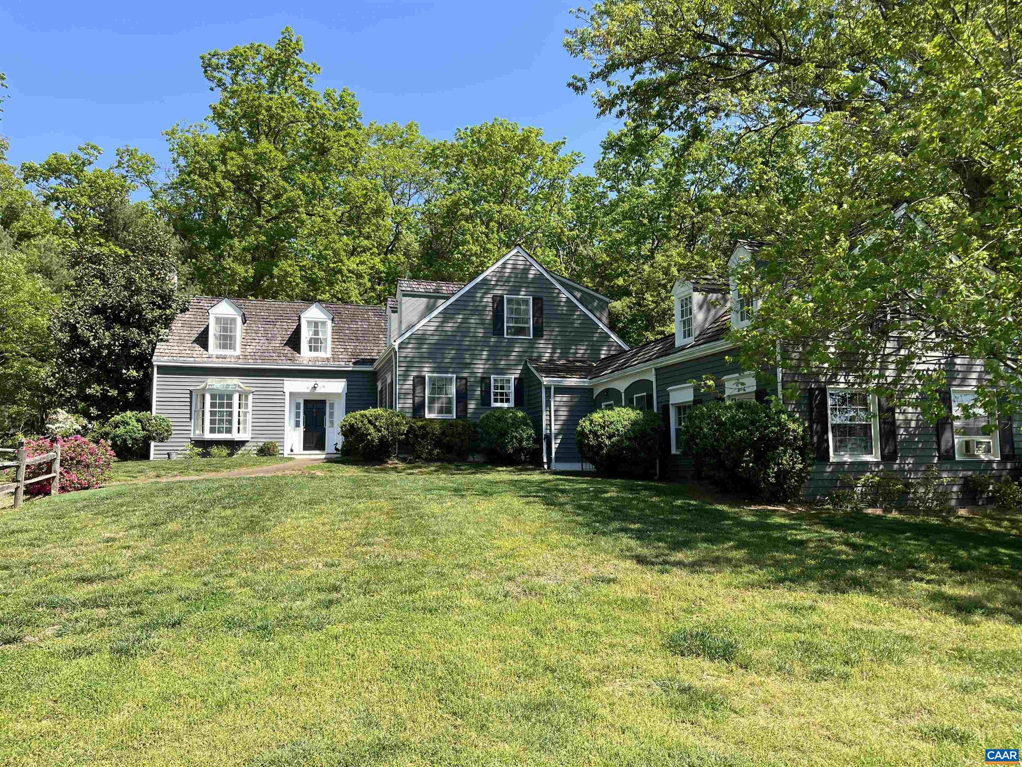 A rare opportunity to acquire a large estate parcel in the Hunt Country Corner area of Garth Road. This beautiful farm with over 155 acres of mostly open meadows has not been on the market in over 60 years. The 1946 Cape Cod style farm house sits on a commanding knoll with exceptional mountain and pastoral views. Currently operated as a horse farm, this property offers complete privacy, yet minutes from Charlottesville, and the University. An ideal candidate for a conservation easement.