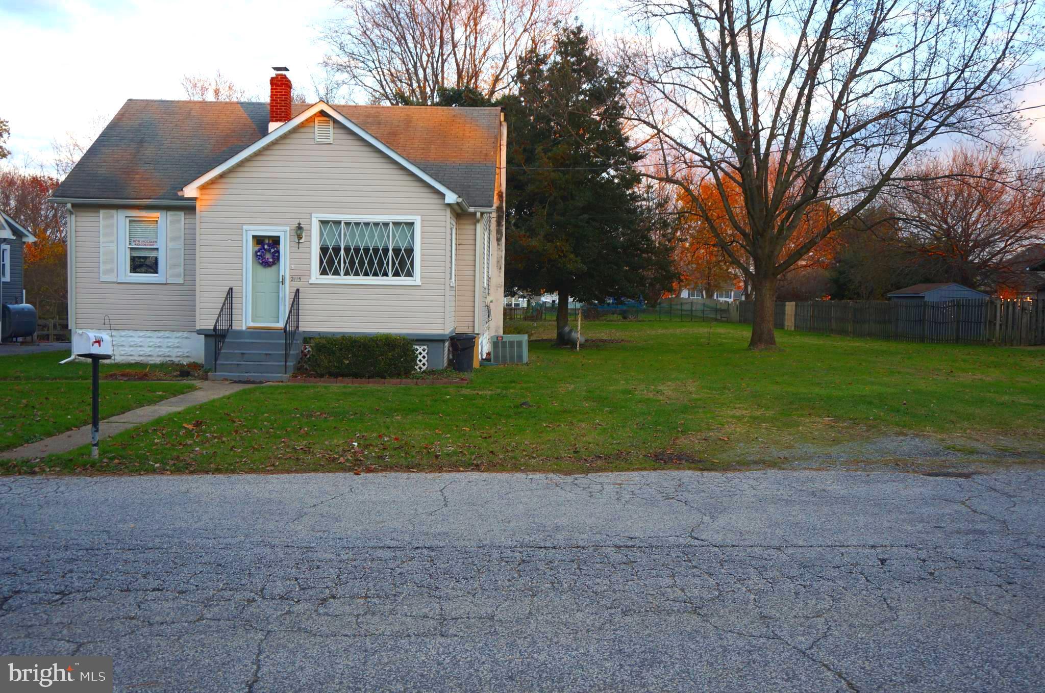 PRICE REDUCED 10K - SELLER  SAYS SELL! BRING OFFERS!!Enjoy this charming  3BR 1 Bath  home on  a huge 1/2 acre lot  in quiet Lodge Farm  area  of Baltimore  County.  Lot  has beautiful towering trees with shed for extra storage.  Excellent  schools within minutes  of property. With some updates- this cozy home   has  tremendous  potential and endless possibilities!!  Estate sale- Sold  AS IS- but is in very good condition.
