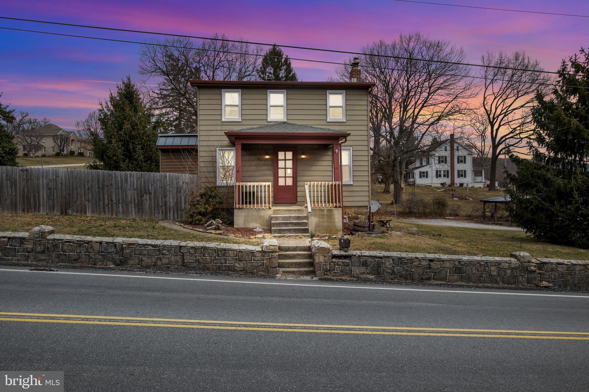 Expected on the market 3/24/25.
Welcome to 2027 Mount Zion Rd, in York! This charming three bedroom, one and a half bath is located in Central School District. The property is situated on over a half acre of land and close to several amenities, including the York Galleria mall, restaurants, Rt 30, etc. This colonial home has many recent renovations and upgrades including  LVP flooring,  newer mini-splits on both levels and a newer hot water heater that was replaced less than a year ago. The first floor bedroom has a half bath and upstairs you will find a large primary bedroom, third bedroom, and a full bath. Outside you will find a perfect backyard oasis that includes a large wood deck, pond, pergola with a swing, and a fenced in yard. The detached garage was converted with a lower level work space and a finished loft, each are about 265 square feet. With ample off-street parking for guests and toys this property is a must-see, schedule your showing today!