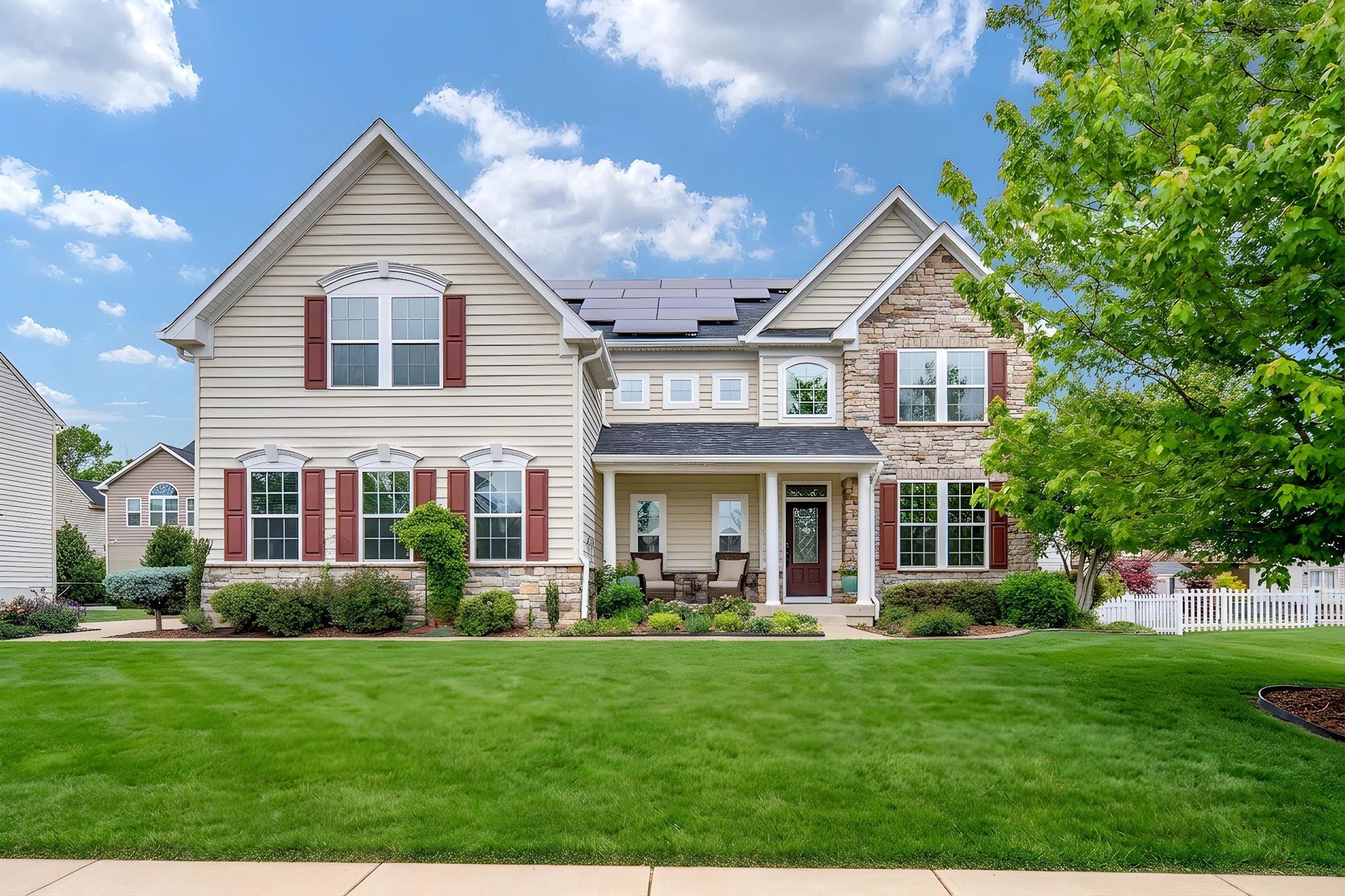 Welcome to 9417 Reservoir Rd in the highly sought-after Estates at Lees Parke—where “turnkey” truly falls short of capturing the level of care and upgrades throughout this exceptional home. This beautifully maintained and extensively updated 6-bedroom, 3.5-bath colonial, offers over 4,400 finished square feet across three spacious levels, thoughtfully designed for both comfort and functionality.

Recent major improvements provide peace of mind and long-term value, including a new roof (2024), gutters (2024), water heater (2026), sump pump (2022), and owned solar panel system (10.935 kW) – (2024) for enhanced energy efficiency. Additional upgrades such as tinted windows throughout the home and an upgraded insulated garage door further enhance both efficiency and comfort. Inside, you’ll find a freshly painted interior, new carpet in the secondary bedrooms, and newly installed tile in the kitchen, morning room, powder room, master bath, hallway bath and laundry/mudroom.

The main level showcases hardwood flooring throughout the foyer, living room, formal dining room, family room and stairway, complemented by crown molding. The gourmet kitchen features granite countertops, a spacious island, gas cooking with double ovens, and upgraded LG appliances (2021). A well-designed mudroom/drop zone and laundry area add everyday convenience, while the sunroom and cozy family room create the perfect setting for both entertaining and daily living.

Upstairs, five generously sized bedrooms include a luxurious primary suite featuring hardwood flooring, two walk-in closets with custom organizers, and a newly remodeled spa-inspired ensuite bath with a soaking tub and walk-in shower. Hardwood flooring continues through the upper hallway and landing, while the secondary bathroom has been tastefully updated with upgraded tile. There is also new carpet in the secondary bedrooms.

The fully finished walk-up basement offers exceptional versatility, complete with a recreation room, fireplace, exercise area, sixth bedroom with walk-in closet, full bath, and a kitchenette-style wet bar, making it ideal for guests, extended stays, or multi-generational living. Included, is a combination washer and dryer adds even more flexibility and convenience.

Outdoor living is equally impressive, featuring a covered front porch overlooking the reservoir, a maintenance-free deck, a fully fenced yard, and an 8x12 shed for additional storage. The 2-car side-entry garage has an upgraded insulated garage door, epoxy flooring and a spacious driveway completes the package.

All of this is set within a vibrant, amenity-rich community offering a pool, clubhouse, fitness center, trails, basketball and tennis courts, with convenient access to shopping, dining, healthcare, the VRE, and top Spotsylvania County schools.

Move-in ready, extensively upgraded, and thoughtfully designed—this home truly stands above the rest!