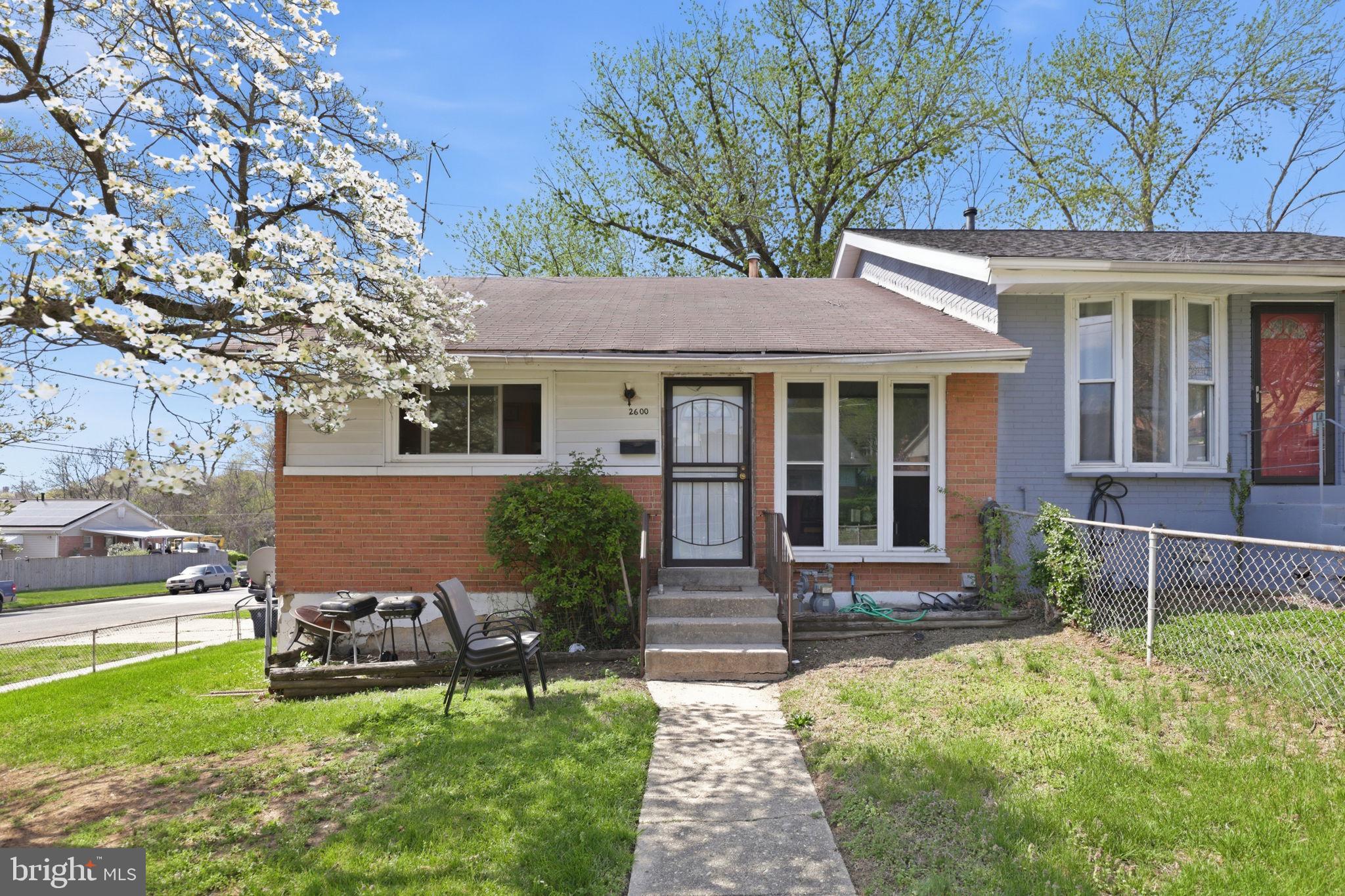 Welcome to 2600 Afton Street, a well-positioned brick townhome in Temple Hills offering approximately 988 square feet of thoughtfully designed living space. This residence features 1.5 bathrooms and a partially finished basement, providing additional space suited for a home office, private lounge, or extended living area.

The main level presents a clean, functional layout with abundant natural light and a seamless flow ideal for both everyday living and entertaining. 

The lower level expands the home’s versatility, offering flexible use to meet a variety of lifestyle needs.

The exterior showcases timeless brick construction and a private outdoor area with room for curated outdoor living or entertaining.

Ideally located with convenient access to the Capital Beltway, this home is moments from shopping, dining, and major commuter routes into Washington, DC and surrounding areas.

2600 Afton Street presents a refined opportunity for buyers seeking value, location, and long-term potential.