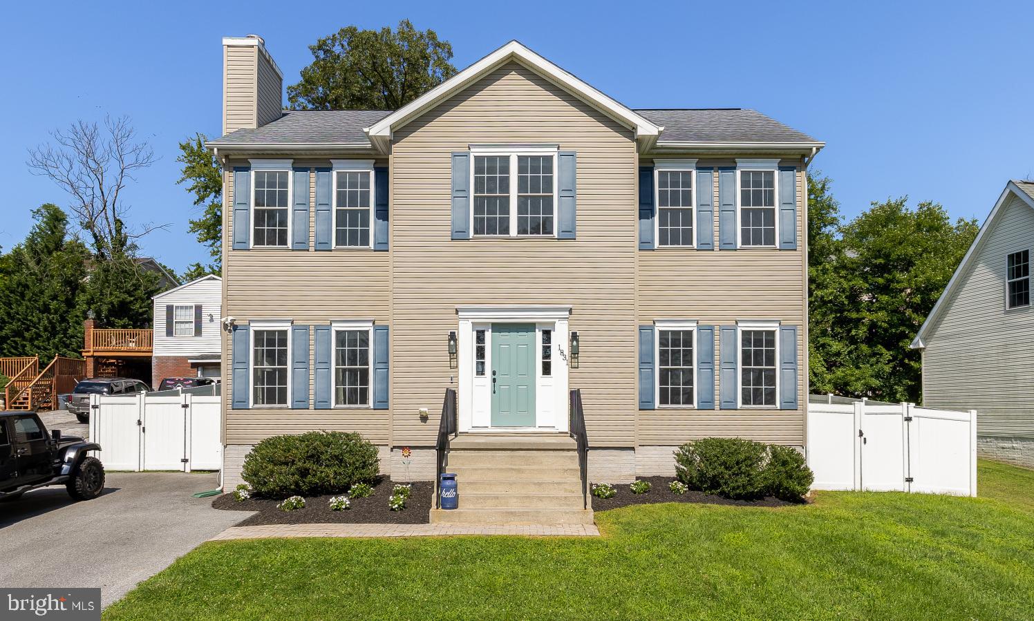 PHOTOS COMING FRIDAY 7/24 - Welcome to 1831 Clarke Blvd - single‑family living with a spacious yard and no HOA, positioned right at the edge of both the sought-after Wynnewood and Historic Relay. This location gives you the best of everything: a quiet residential setting, walkability to Relay Elementary, and unbeatable access to Guinness, the MARC train, Baltimore, I‑95, and 695. The home is only 15 years old and has been continually improved with fresh paint, brand‑new carpet upstairs, updated bathrooms, kitchen enhancements including quartz countertops, a refreshed fireplace, and thoughtful touches throughout. The upper level features a spacious primary suite with a large walk‑in closet and private bath, plus three additional bedrooms and a second full bath. The finished basement adds flexible living space with a bar area and exterior access. Outside, the full vinyl fence and covered patio with a tin roof create an ideal setting for entertaining. This one won’t last — book your showing now.