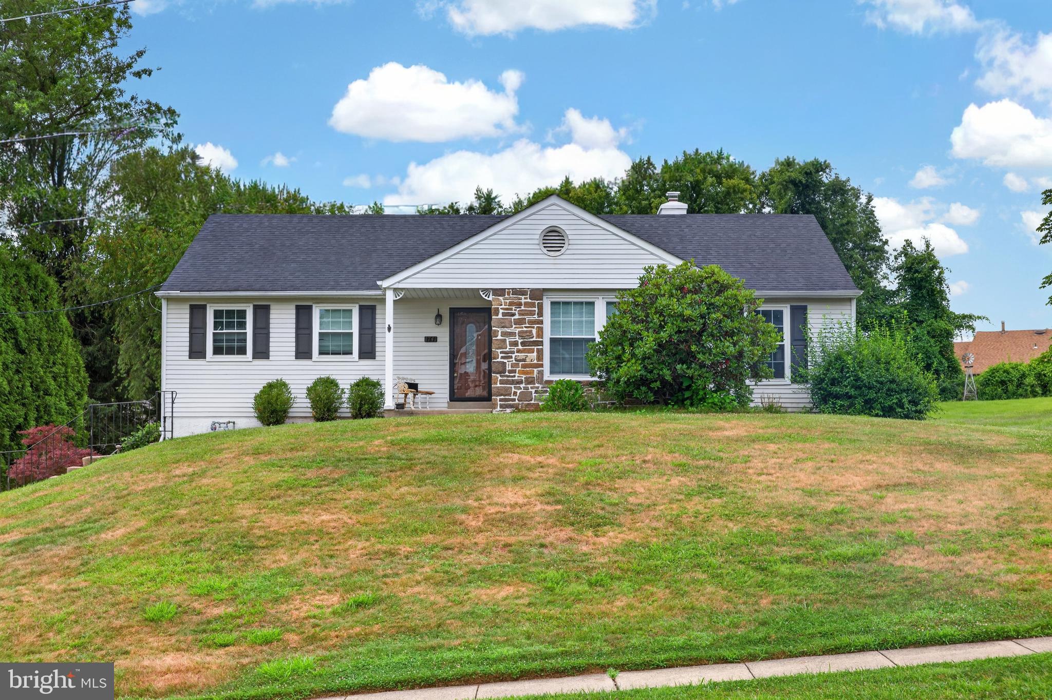 Opportunity awaits in the highly desirable Aidenn Lair neighborhood, located within the award-winning Upper Dublin School District! This 2-bedroom, 2.5-bath ranch home offers a spacious layout and endless potential for buyers looking to personalize a home in an exceptional location.

The main level features two generous living rooms, providing flexible spaces for relaxing, entertaining, or creating a home office. A separate formal dining room is perfect for hosting family gatherings, while the eat-in kitchen offers ample space for casual dining and everyday living.

Also on the main level are two bedrooms, including a spacious primary suite with its own private en-suite bathroom. A full hall bathroom serves the second bedroom and guests, offering a practical and functional layout for everyday living.

The expansive partially finished basement significantly extends the home's living space and includes a convenient half bath, making it ideal for a recreation room, media room, home gym, or additional storage. An attached two-car garage and private driveway provide plenty of parking and convenience.

A unique opportunity with this property is the seller's willingness to complete upgrades at the buyer's expense, including a bathroom remodel and/or the addition of a third bedroom, allowing buyers to customize the home to better suit their needs.

Conveniently located just minutes from Aidenn Lair Park, shopping, dining, and the Pennsylvania Turnpike, this home offers easy access to everyday amenities and major commuter routes while being tucked away in one of Upper Dublin's most sought-after neighborhoods.

Being sold AS IS, this home presents an outstanding opportunity for homeowners, investors, or anyone looking to build equity in a prime location. With its versatile floor plan, desirable neighborhood, and customization options, the possibilities are endless.