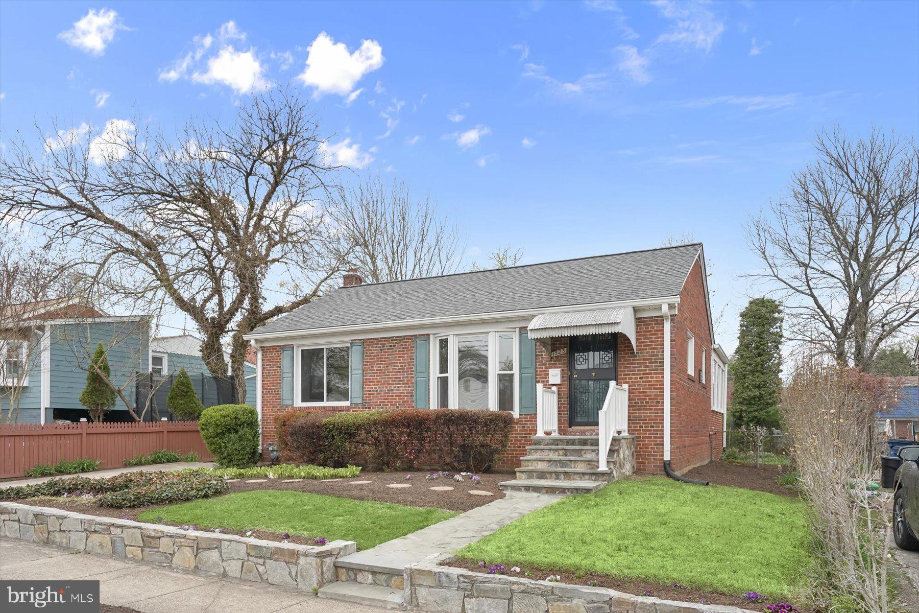 Welcome to this charming rambler in Chestnut Hills features 3 bedrooms, 2 full baths and a spectacular yard and garden. This home has a freshly painted interior, the hardwood floors have been refinished and are gleaming. New luxury vinyl flooring has been added to the wonderful Sun Room and the large Recreation Room in the lower level.
Enter into the spacious combination living and dining room which opens to the kitchen. The fantastic sun room is on the rear of the home and opens to the backyard patio and the spacious and beautifully landscaped yard.  There is a storage shed to keep all your gardening tools organized.
The rear hallway provides access to 3 bedrooms and a full bath in the hall.  The lower level features a large recreation room which is a great spot to relax, watch movies or play games. A large utility room provides space for the laundry area as well as storage and an additional full bath is on this level. There is a rear entry to provide access to the backyard.  Easy parking in the driveway or on the street.  The location is convenient to public transportation, shopping, and area schools. This is a lovely home so don't miss it!