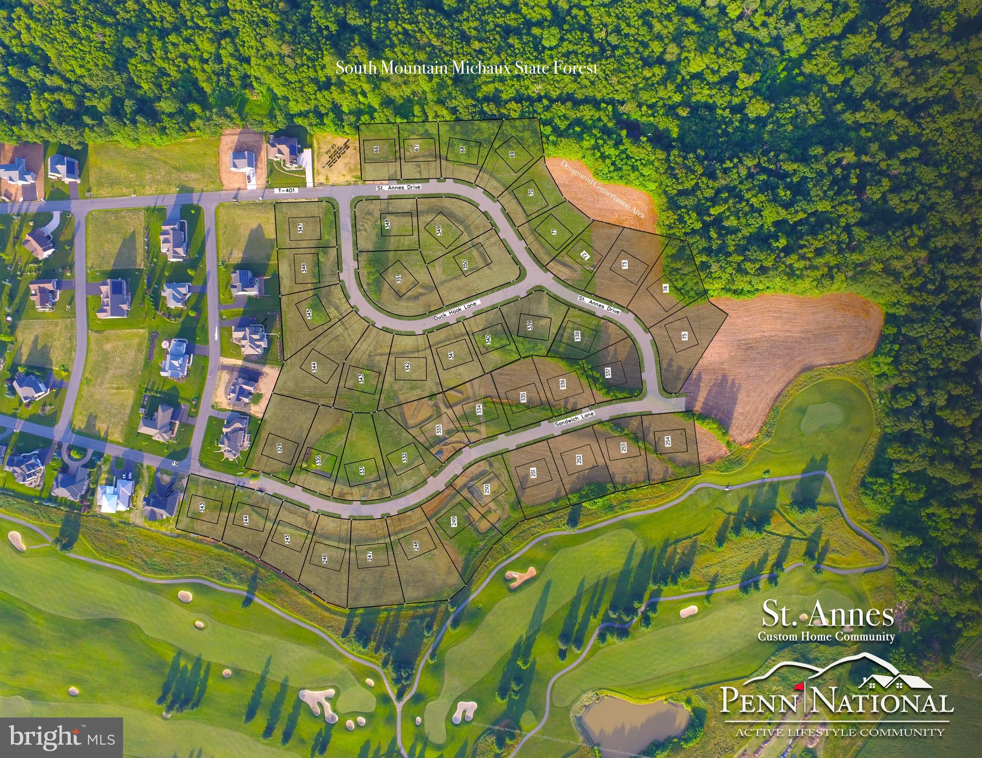 PENN NATIONAL GOLF COURSE COMMUNITY - Land