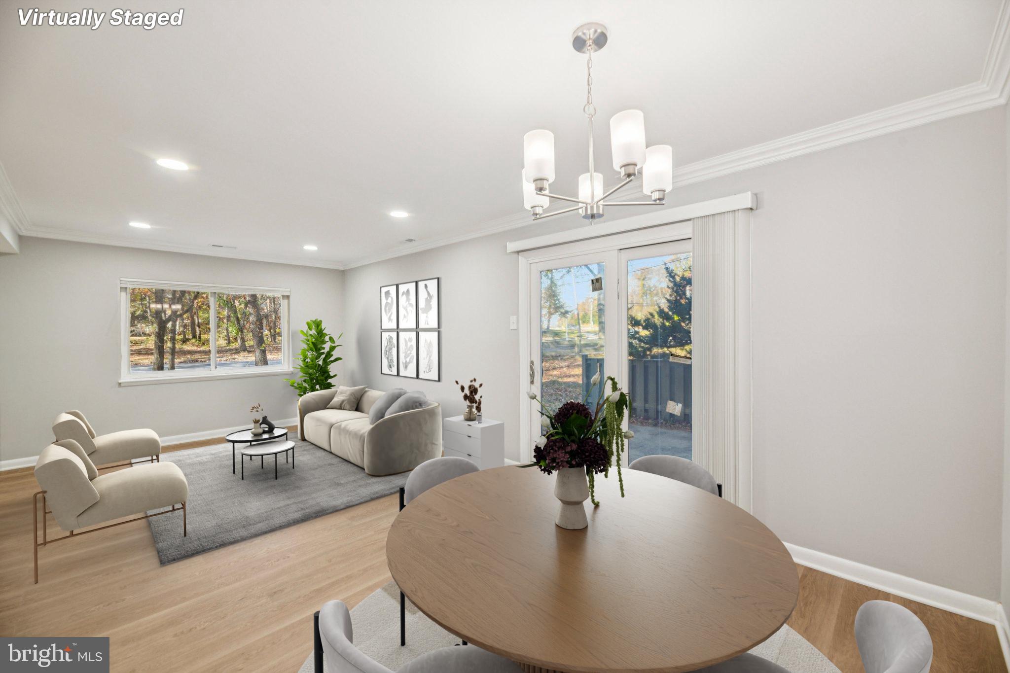 Welcome home to this brick end-unit townhome tucked into the established Glen Ora community of Greenbelt. Set on a quiet, tree-lined terrace, this two-level residence offers a comfortable 3-bedroom, 1.5-bath layout with generous living spaces, assigned parking, and access to sought-after neighborhood amenities. An inviting front entry opens into a spacious main level with a large living and dining area that easily accommodates everyday living and entertaining. The adjoining kitchen sits conveniently at the heart of the home, offering ample cabinet storage, practical counter space, and room to organize your favorite cooking tools, with an easy flow back toward the dining area for serving guests. A main-level powder room and multiple storage closets add to the functionality of the first floor.



Upstairs, all three bedrooms are grouped together on the second level, creating a separate, quiet retreat from the main living spaces. The well-proportioned bedrooms offer flexible options for a home office, guest room, or hobby space, along with a full hall bath and additional storage. With no basement to worry about, day-to-day living is streamlined across two finished levels, and the layout makes it easy to maintain the home and keep everything within reach.



Outdoor living is a key part of the appeal. Just beyond the main level you’ll find an outdoor space at the rear of the home that’s ideal for setting up a grill, a small patio dining set, or container garden, extending your living and entertaining area when the weather is nice. Around the community, mature trees, sidewalks, and well-kept common areas create a pleasant neighborhood feel and encourage daily walks or a quick stroll to the nearby amenities.



Residents of Glen Ora enjoy a strong amenity package at a very reasonable HOA fee, including use of the outdoor community pool, tennis courts, tot lots/playgrounds, and common-area lawn care, trash, and snow removal—giving you more time to enjoy your home and less time on exterior upkeep. Commuters will appreciate the convenient Greenbelt location with quick access to the Beltway, I-95, and the BW Parkway, as well as nearby Metro and bus options, putting major employment centers within easy reach, including NASA Goddard and the University of Maryland. Shopping, dining, fitness and recreation opportunities are all close by, including the Greenbelt Aquatic & Fitness Center, local parks, and neighborhood retail and services.



If you’re looking for an end-unit townhome with a sensible two-level layout, community outdoor pool access, and a convenient Greenbelt address, 8202 Canning Terrace is a must-see.