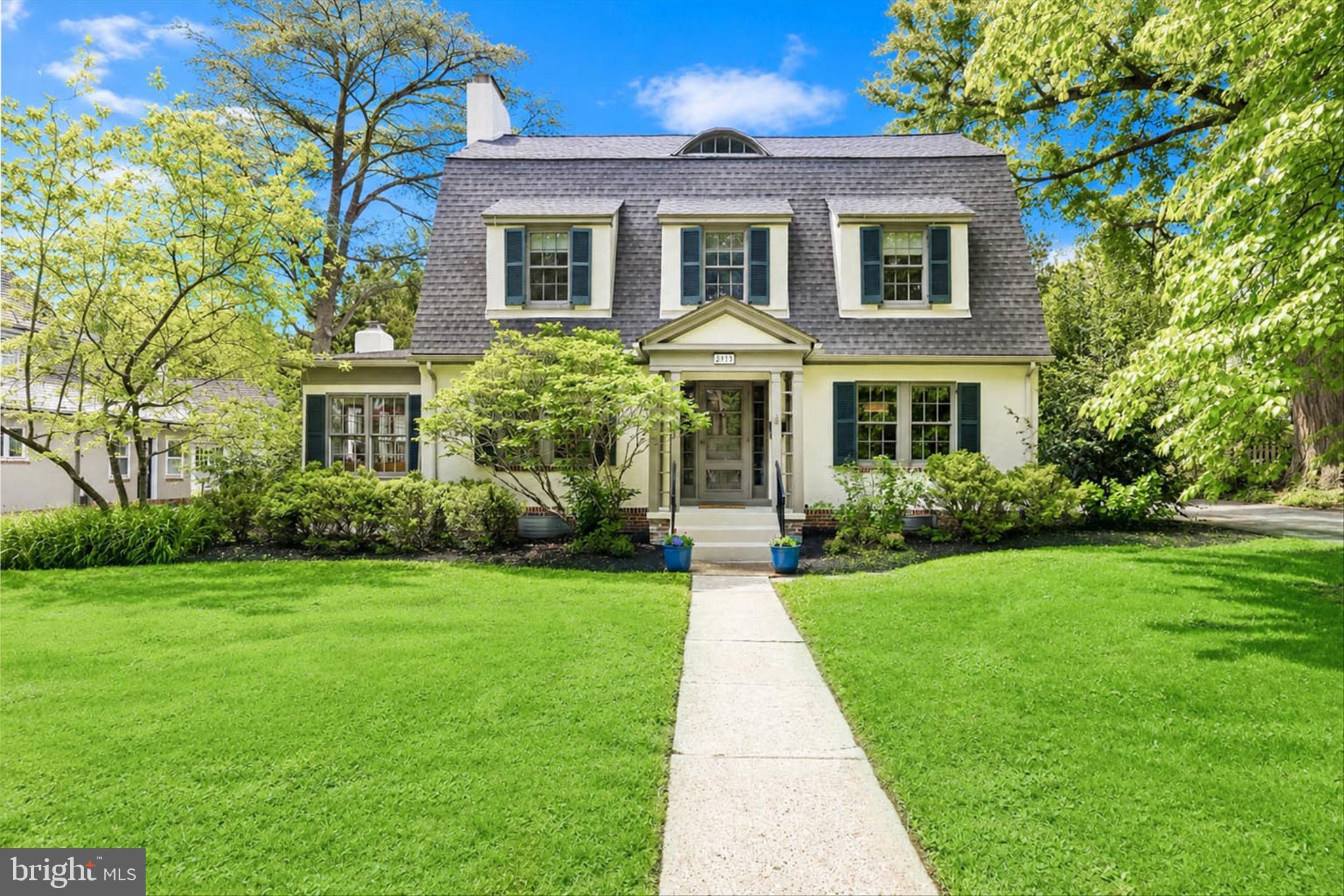 Welcome home to 2315 MacDonough Road in the highly sought-after Wawaset Park! This exceptional residence blends timeless elegance with thoughtful modern updates, creating the perfect balance of sophistication, comfort, and character. Set on a tree‑lined street with effortless walkability and proximity to shops, restaurants, and neighborhood amenities this stunning 5-bedroom, 4.5-bath home delivers luxury living in one of Wilmington’s most treasured neighborhoods. From the moment you enter the gracious foyer, you are welcomed by rich hardwood floors, refined architectural details, and an effortless flow designed for both everyday living and elegant entertaining. The formal living room exudes warmth and charm with custom built-in bookcases, a wood-burning fireplace, and French doors opening to a sun-drenched sunroom featuring a second wood-burning fireplace and sliding glass doors leading to the slate patio and serene outdoor living space. At the heart of the home is the recently renovated eat-in kitchen, impeccably designed with quartzite countertops, stainless steel appliances, double wall ovens, a cooktop, and a built-in wine refrigerator—offering both beauty and functionality for the discerning home chef. The main level also includes a formal dining room and an office nook in the sunroom, providing exceptional versatility and refined living spaces throughout. The second floor hosts a luxurious primary suite complete with a spa-inspired en suite bath featuring a soaking tub, separate shower, and elegant finishes. Two additional spacious bedrooms each with their own private baths, creating comfort and privacy for family or guests finish out this level. The third floor adds even more flexibility with two additional bedrooms and a beautifully appointed full bath highlighted by a stunning clawfoot tub. Outside, the detached garage, slate patio, and lush, private backyard create an idyllic setting for relaxing or entertaining. Every detail of this distinguished home reflects timeless craftsmanship and elevated living in one of Wilmington’s premier residential enclaves. Schedule your tour today!