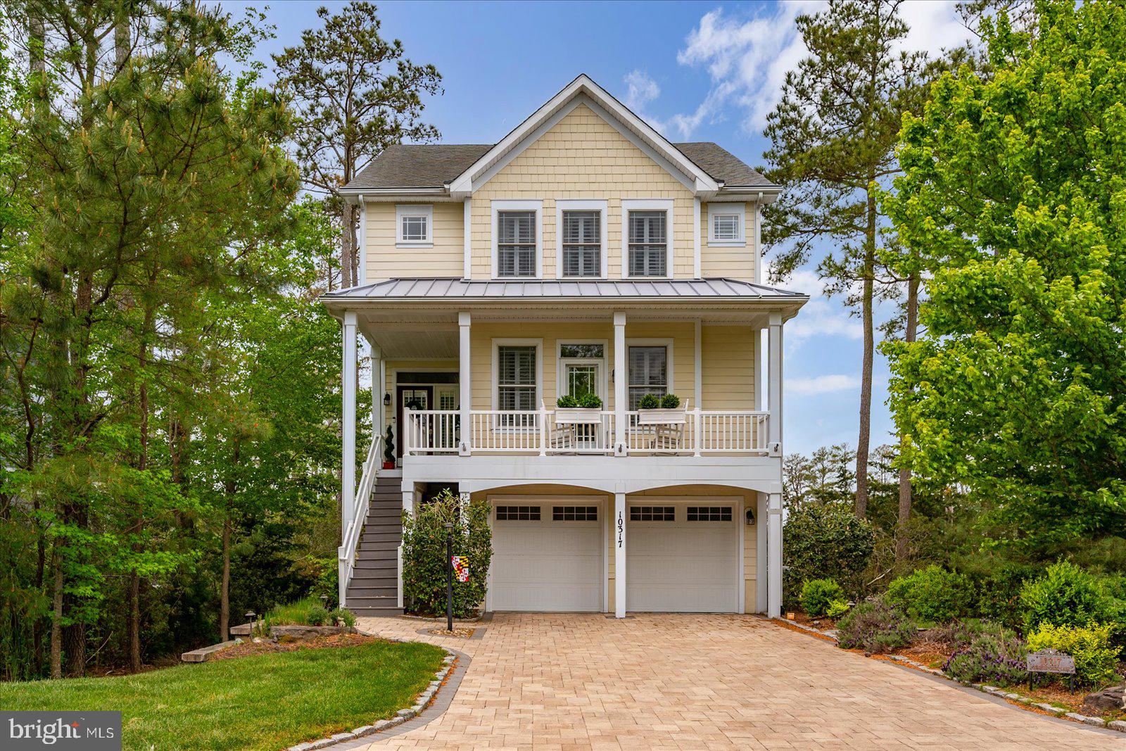 Welcome to Glen Riddle — one of the Eastern Shore’s most sought-after gated golf communities. This exceptional single-family home offers breathtaking water views and the perfect blend of luxury, comfort, and coastal living. Start your mornings with stunning sunrises from the front deck and unwind each evening with spectacular sunsets from the back deck. Inside, the home is designed for both everyday living and entertaining. The epoxy-finished garage leads to an enormous, encapsulated storage and workshop area, offering incredible flexibility and organization space. Upstairs, a spacious secondary living area serves perfectly as a movie room, second family room, home office, or guest retreat. Residents of Glen Riddle enjoy resort-style amenities including a pool, fitness center, clubhouse, and two championship golf courses. Plus, the neighborhood is home to Ruth's Chris Steak House, adding upscale dining just moments from your doorstep. Conveniently located near beaches, marinas, shopping, and dining, this home offers the very best of coastal Maryland living.
