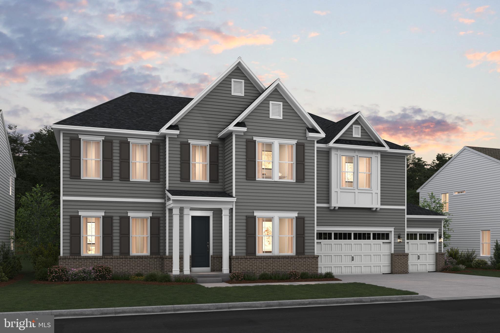 NEW HOME DESIGN -THE RICHMOND FLOORPLAN FEATURES:  Everything you are looking for.  The main level includes 10-foot ceilings and a soaring two-story great room adjoining a luscious kitchen with over-sized 13-foot island with pendants above, ceramic backsplash, stainless steel appliances including a  gas range with vented decorator hood, separate built-in wall oven, built-in microwave, dishwasher and refrigerator.  The sunny breakfast/dining area opens to the included covered deck with option for screening.  Also in this design is a formal dining room and private home office, PLUS a main level bedroom  for guests or other family members with private attached bathroom with walk-in shower.  The elegant staircase is open to the great room and leads to additional living areas including a sumptuous primary suite with tray ceiling and sitting room that could open to the optional 2nd-story deck, plus includes TWO walk-in closet areas; attached large primary bath includes two separate vanities and large seated walk-in shower -- with option for a free-standing tub and/or rain shower.  Also the second level includes an over-sized loft area perfect for hobbies, a library or more; and includes additional bedrooms with attached baths.  
***Occoquan Overlook - Moments from the Occoquan River and old town Occoquan, these estate-style homes offer high-end, designer-curated interiors with privacy and convenience to shopping, parks, the Arts Center, and many indoor or outdoor activities.   Easy commuting via Fairfax County Parkway or near-by I95.  Don't miss out on this special opportunity.  BY APPOINTMENT ONLY.  RENDERINGS/PHOTOS ARE REPRESENTATIVE ONLY AND MAY SHOW OPTIONS OR DECORATOR ENHANCEMENTS.  PRICES AND TERMS SUBJECT TO CHANGE.  THIS IS A SAMPLE LISTING AT BASE PRICE - not including any options or upgrades.  Lot premiums may apply.