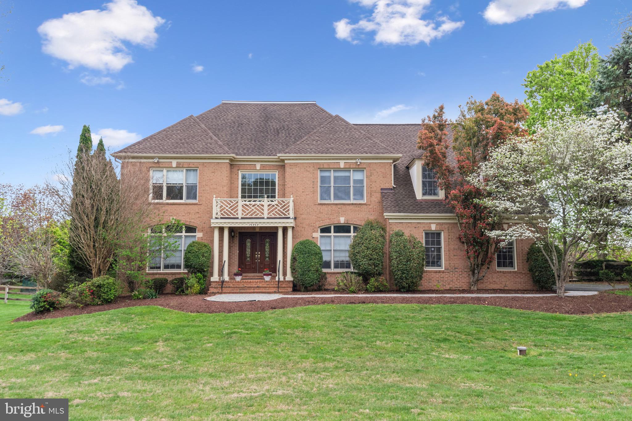 Welcome to this exquisite colonial house, boasting over 6,000 sq.ft. of living space set on a serene 2+ acre lot. This meticulously designed home spans 3 levels, offering 5 bedrooms and 4.5 baths. The open floor plan invites you into a spacious library adorned with full-wall for bookcases, The gourmet kitchen features granite countertops, a center island, and top-of-the-line appliances, while the family room provides a cozy retreat with a brick fireplace.Step outside onto the expansive deck and admire the panoramic views of the open, leveled backyard. The master bedroom boasts a spacious walk-in closet, and The full finished basement is an entertainer's dream, complete with a wet bar, kitchen for entertainment room, and ample storage space.Additional highlights include elegant and luxurious features throughout the house. Please note, owner’s reserve the right to accept any offers. PlCheck out upgrades list attached