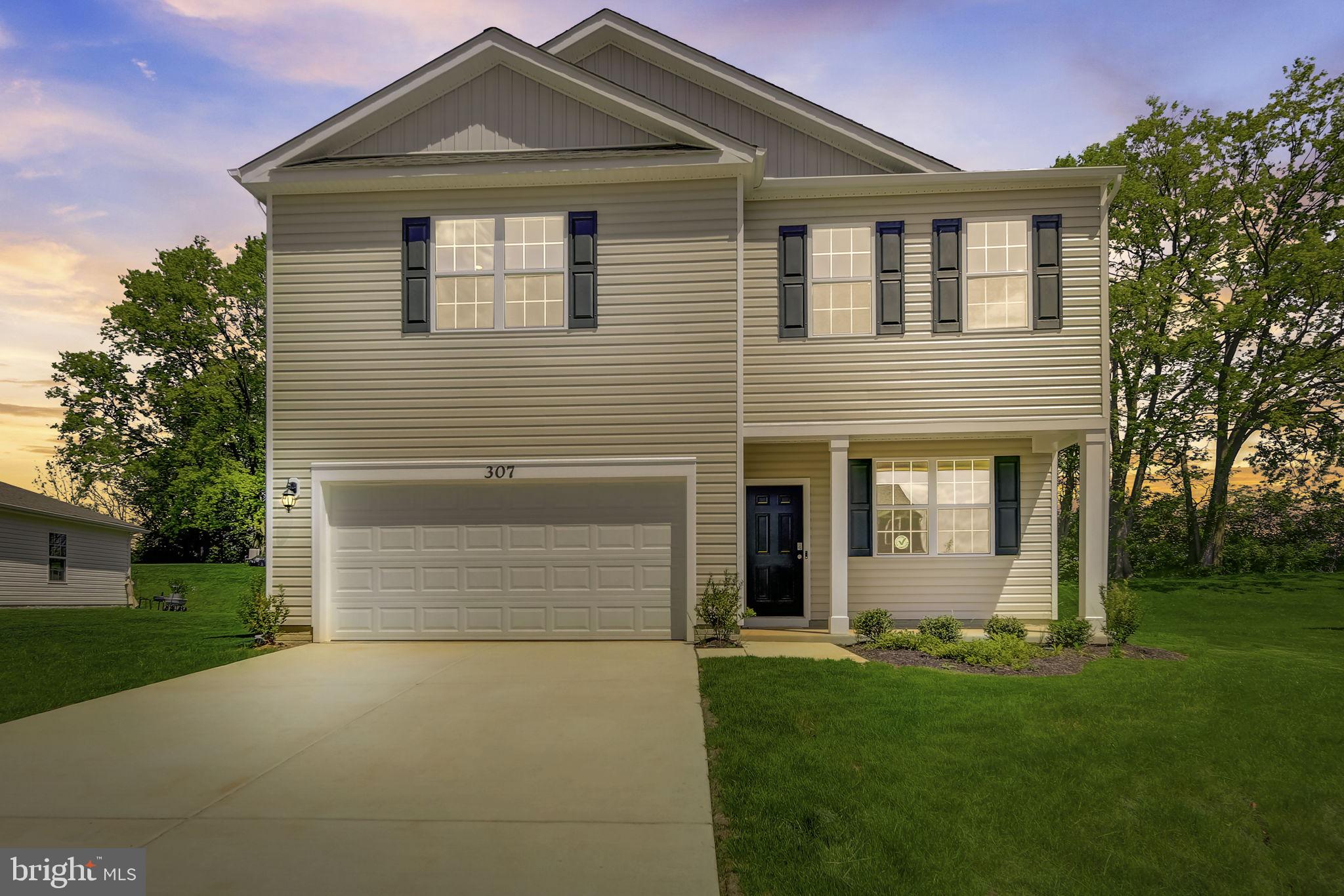 IMMEDIATE DELIVERY!!!! Welcome to the Penwell model, where captivating curb appeal is just the beginning. This residence beckons with a charming front porch and tasteful stone accents. As you step through the front door, you'll be greeted by lofty 9' ceilings on the first level, creating a sense of spaciousness. Off the foyer, discover a versatile flex room, ready to transform into a dining room, home office, or your very own "relaxation room" – the choice is yours. For the convenience of your guests, a well-appointed powder room is thoughtfully placed, perfectly situated for the entertaining moments you'll enjoy in your open-concept kitchen and family room area. Ascending to the second level, you'll find a magnificent owner's suite, complemented by three additional bedrooms and a dedicated laundry room. We've also included a smart home package, allowing you to effortlessly control and customize your home environment.  Red Hill's prime location ensures proximity to the local hospital, shopping destinations, a variety of restaurants, and the area's finest farm market, providing an enriched living experience. MOVE IN READY!!!!