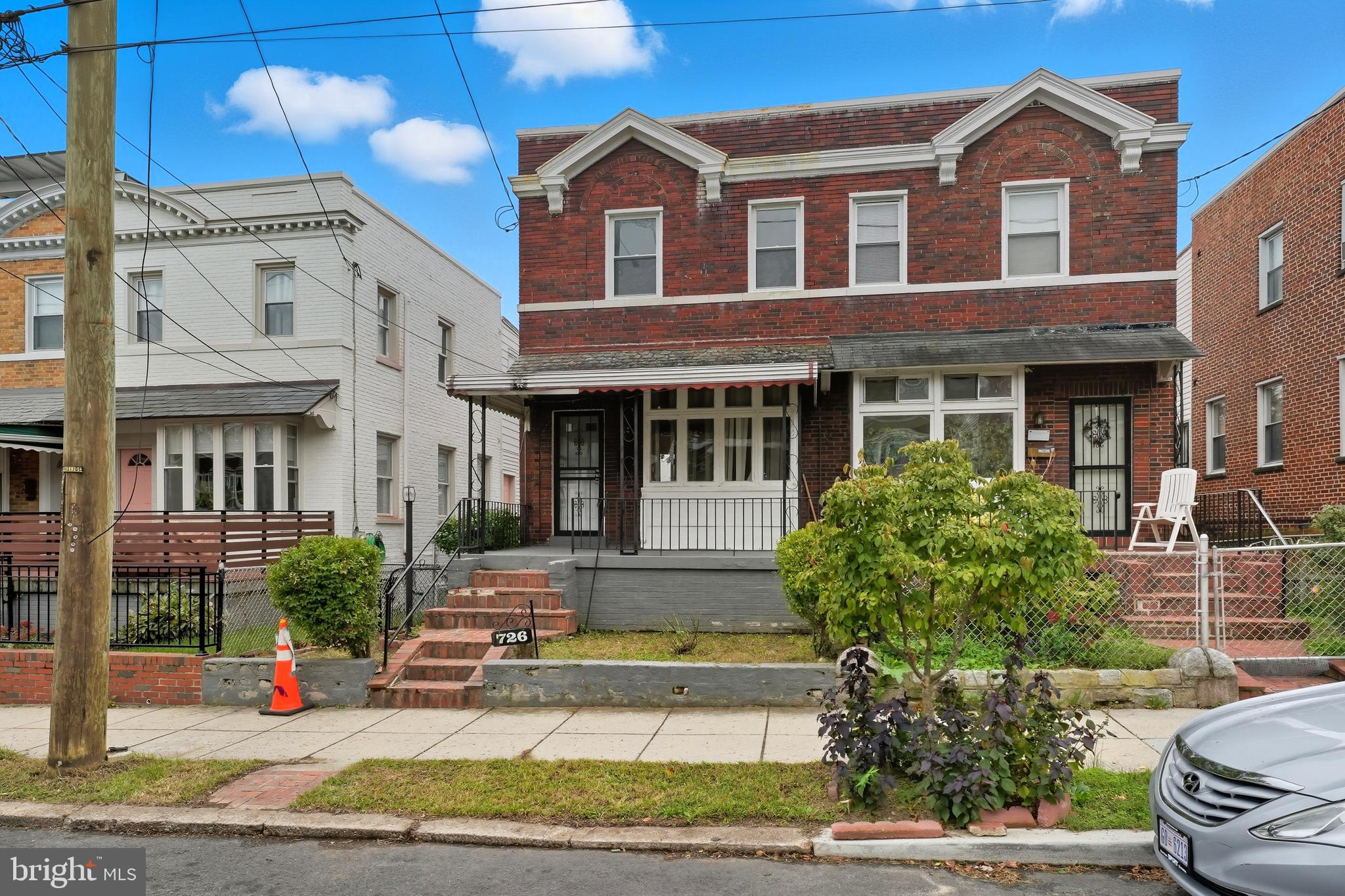 INVESTOR ALERT! Don’t miss this opportunity to secure an affordable AS-IS end-unit row home in the sought-after Brightwood neighborhood of Northwest Washington, D.C. This property offers great potential for renovation or redevelopment, ideal for investors or buyers looking to build equity. The home features a traditional three-bedroom layout, tons of natural light, preserved hardwood floors, and front and back porches. The walk-out basement provides excellent space for expansion or storage, and there’s off-street parking for added convenience. Located on a desirable block near Rock Creek Park, Takoma, and Georgia Avenue’s shops and restaurants, this property offers easy access to downtown D.C. and public transit. ACT FAST, WILL NOT LAST!