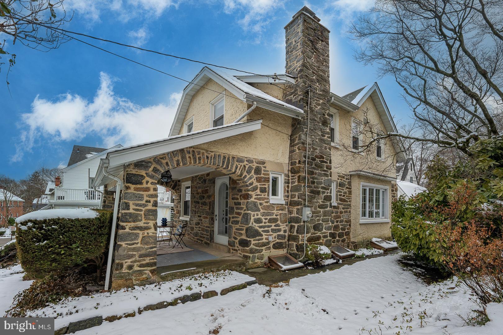 Welcome to 15 Woodbine Ave, a charming single-family home located in the heart of Narberth, PA. This delightful residence offers a private front porch and two separate walk ways on either side of the home. 

As you step inside, you'll be greeted by the warmth of beautiful hardwood floors that flow seamlessly throughout the living spaces. The inviting living room and dining area feature elegant built-ins, and a wood burning fireplace providing both functionality and a touch of sophistication. This space is perfect for relaxing or entertaining guests.

The home boasts three comfortable bedrooms, each offering ample natural light and generous closet space, along with one and a half baths for your convenience. The bright kitchen offers access to a rear mud room the half bath.

Stay comfortable year-round with central air conditioning and efficient gas heating. The full basement offers plenty of additional space for storage, or the potential for future expansion, and a Pittsburgh toilet.

Outside, the property includes a large garage, providing off street parking and additional storage options.

Located in award winning Lower Merion School District, close to all major roadways, and walkable to down town Narberth, this home allows for convenient commutes and entertainment.  

Make your appointment today!