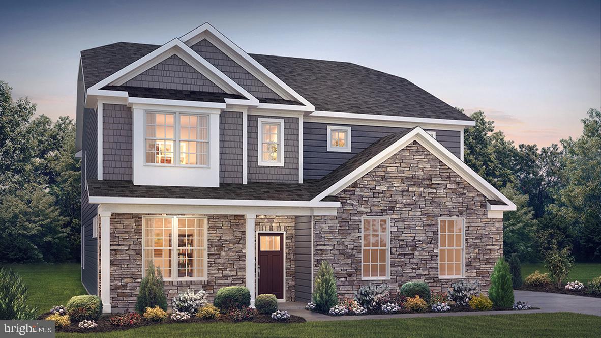 Second Chance Opportunity! This popular Hampshire floor plan is available again and includes a finished basement in the purchase price.

The Hampshire by D.R. Horton is a stunning new construction home plan featuring 3,230+ square feet of living space, 5 bedrooms, 3 bathrooms, a basement and a 2-car garage. The Hampshire is popular for a reason! As you’re welcomed into the home, you’re greeted by the spacious formal dining room, the perfect space to entertain your guests on those special occasions. The foyer opens up to a much desired, open concept living space highlighted by a roomy kitchen with plenty of counter space and a large, modern island overlooking the casual dining area and living room. Tucked off the living room is a downstairs bedroom and full bath – the perfect guest suite or home office. Upstairs you’ll find a large loft area, upstairs laundry and three additional bedrooms, including the owner’s suite, which highlights a cozy sitting area, huge walk-in closet and a luxurious bathroom.
**This home is a to be built. Please contact a sales representative for details.**
**Photos are representative and not the actual home.  
**424 Church Road is located at Lot 2