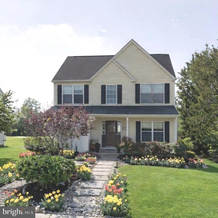 Check out this single in Milford Township. It features 3 Bedrooms, 2.5 Baths, 1 Car Garage, and  full basement.  Dining area and Sliders to the deck., 2nd Flr- 3 Bedrooms Master has a Full bath, Full Laundry room 1st Floor- 2 Story Foyer, living Room, Formal Dining ( Could be Family room), Kitchen with a dining area and Sliders to the deck. The home backs to open space ( barrel Run trailhead open space is your back yard  and has a  wooded area to one side.  This home Has Gas Heat, C/A,  Eat-In Kitchen with Sliders to a deck and fenced In Yard. New Floors, New Paint, Newer Hot water Heater.    Ai staged