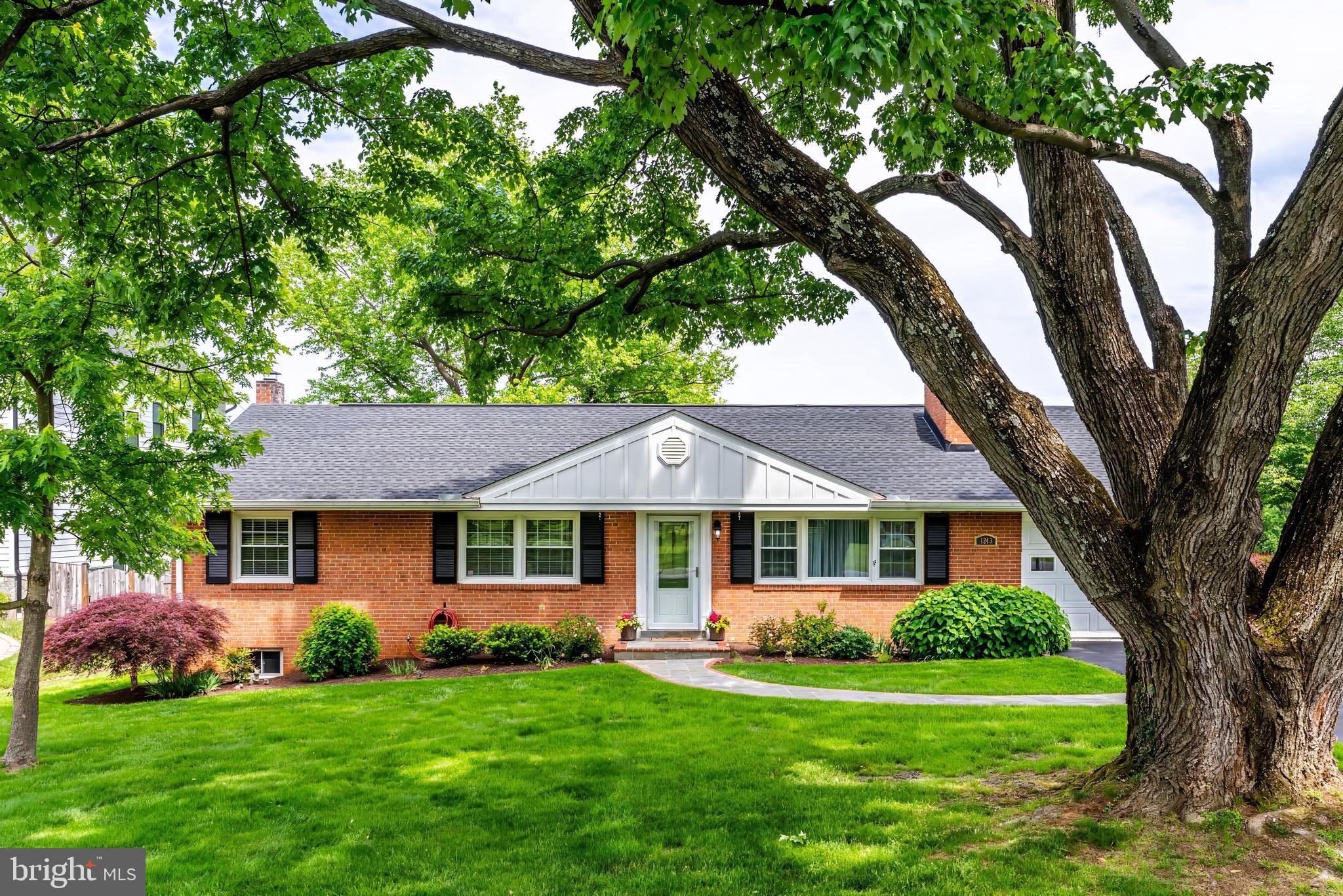 Located in highly sought after Solona Village,  1243 Kurtz Road offers the perfect blend of timeless charm and the .41 acre offers endless potential.  Set on a beautifully landscaped lot just blocks from the center of McLean.  This mint condition home offers over 2400 sf of living on two levels with a one car garage.  
Inside, you’ll find sun-filled living areas, hardwood floors, and a thoughtfully designed layout that flows seamlessly from room to room. The spacious kitchen opens to a formal dining room and inviting family room with vaulted ceilings.  Enjoy the beautiful vistas from the back deck and patio.  The spacious walkout lower level includes a guest suite and private full bath.   1243 Kurtz Road presents a rare chance to secure a prime property in an unbeatable location.   Surrounded by newly built luxury homes, just minutes to Tysons, the GW Parkway, and top-rated Fairfax County schools, this address offers unmatched convenience and long-term value. Contract deadline: Monday, May 19th @ 2pm