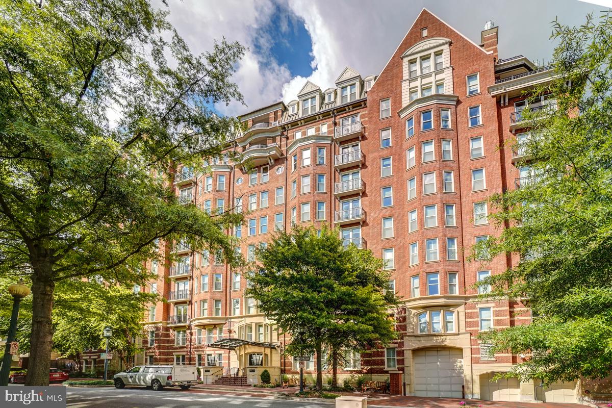 ONE OF THE BIGGEST CONDOS IN ALL OF DOWNTOWN BETHESDA! 
Welcome to 4821 Montgomery Lane Condo #1002- a unit with many VIEWS! This impeccable, sundrenched THREE BEDROOM, DEN condo is located in "The Edgemoor" building which exudes luxurious style and stately architecture built in 2003 by PN Hoffman and is meticulously maintained and updated by the original owner. An inviting entry greets you with beautiful new floors and a breathtaking view through the condo to one of three terraces. This Chef-inspired eat-in kitchen with Wolff appliances and a large island opens to the family room with a cozy fireplace. As you enter the combined living and dining space with a fireplace and access to all three terraces, notice the natural light pouring in. A grand Primary Bedroom with a super-sized walk-in closet is highlighted by TWO fabulous spa-inspired bathrooms. There are two additional bedrooms, one with an en-suite bath. A laundry room with storage completes the floor plan. Ideally located in the heart of Downtown Bethesda, this is a special opportunity for one-level high-end living within walking distance to some of the best restaurants and shops this vibrant city has to offer. A commuter's dream, The Edgemoor is within minutes from the Bethesda Metro stop allowing an easy trip into DC & Virginia! Enjoy having THREE parking spaces, a storage area, a resident gym, clubroom, and 24-hour Concierge- this exquisite residence is a wonderful place to call "HOME" in the heart of Bethesda's best location.  This unit is also for rent.  MLS number  MDMC2154080.