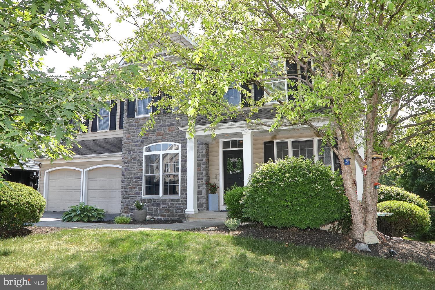 Amazing home in The Lakes in Mount Joy. Lots of updates, newer flooring, new kitchen with Corian countertops, soft close drawers and cabinets, tile backsplash, huge Island overlooking the Great room with a natural gas fireplace, pantry with pull out shelves, double oven, and cabinet lighting. Complete with a first floor office/den and a formal dining room make this home quite appealing. Like to entertain, there is a large covered patio offering some nice privacy. The second floor boasts of five bedrooms including a Primary bedroom, adjoining bath and a walk in closet. The walkout lower level has been drywalled just waiting for some fresh paint, creating tons of additional living area. Talk a look through this home!