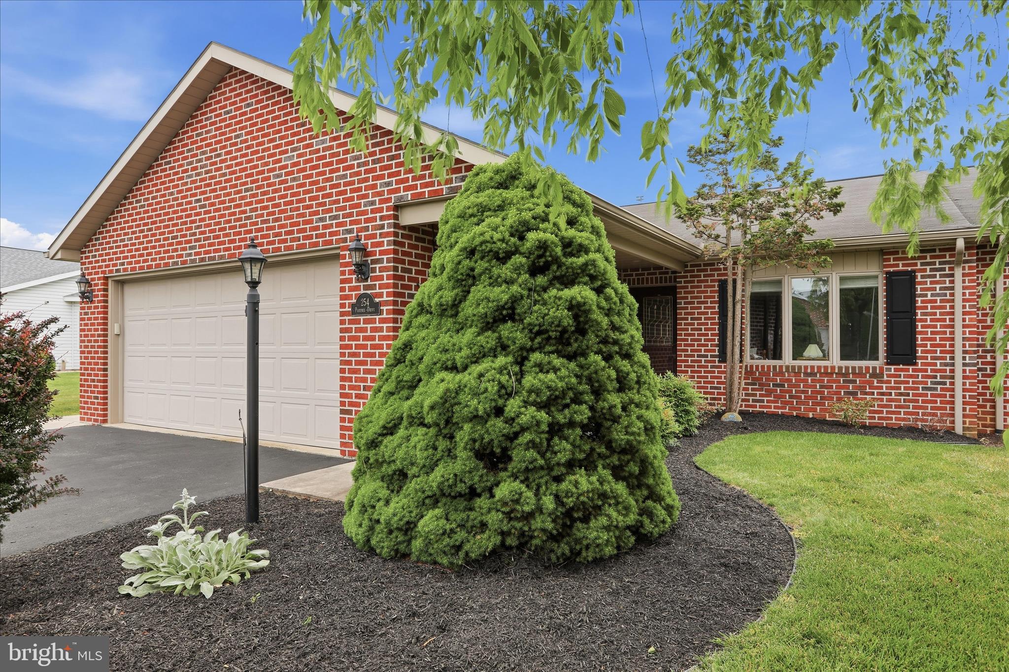 Welcome to easy living in the highly sought-after Maple Run community! This one level duplex offers the perfect blend of comfort, convenience, and low-maintenance living in one of the area's most desirable neighborhoods. Ideally located just minutes from shopping, dining, healthcare facilities, and everyday amenities, you'll love having everything you need right at your fingertips.

Step inside to discover a spacious and thoughtfully designed floor plan featuring two generously sized bedrooms and two full bathrooms, including a private primary suite complete with a large walk-in closet and en-suite bath. The heart of the home is the expansive kitchen, offering abundant cabinetry, ample counter space, and a sunny breakfast nook - perfect for morning coffee or casual meals. A formal dining area provides the ideal setting for hosting as well! The inviting living room features a cozy fireplace, creating a warm and welcoming atmosphere. An additional office, den, or family room with custom built-ins offers flexible space to fit your lifestyle and makes for the perfect library and reading nook!

Enjoy the comfort and efficiency of natural gas heat, central air conditioning, and the convenience of a two-car attached garage. Unwind in the lovely, enclosed back porch, where you can enjoy peaceful mornings and quiet evenings overlooking the private back yard.

Whether you're downsizing, seeking one-level living, or simply looking for a place to call home, this is one you won't want to miss! At a fantastic price - don't wait to get your showing scheduled today!