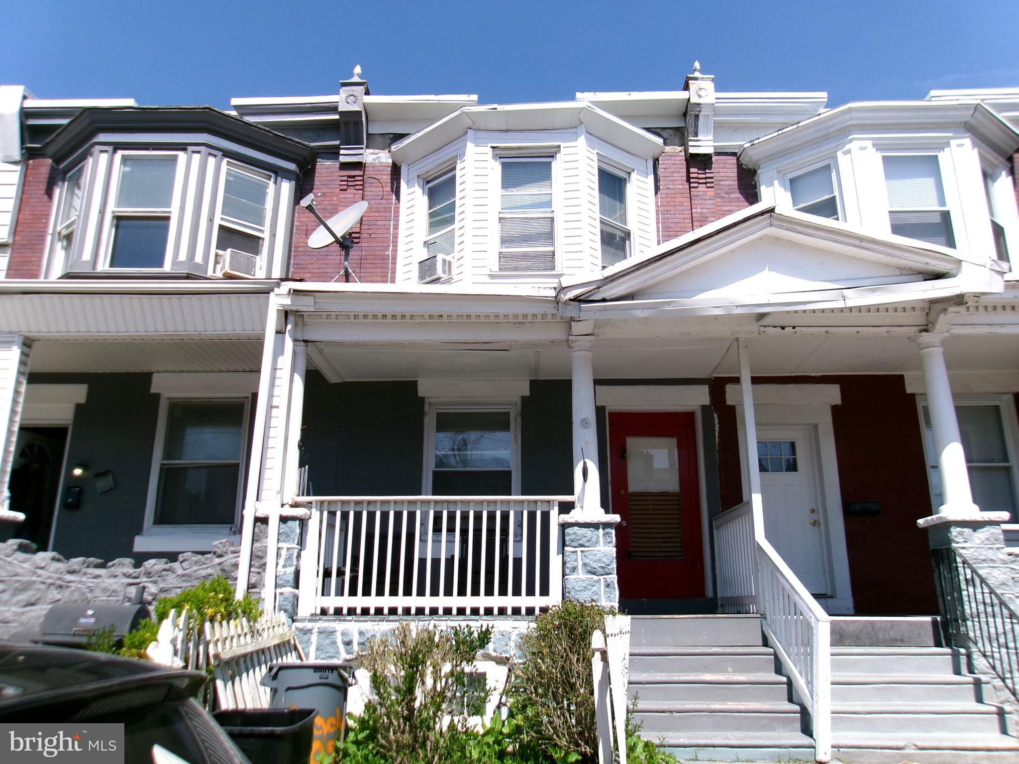 **3 Bedroom 2 Bathroom residential home with a total rent of $1,400 per month**This Portfolio is part of a 4 Single Family Home package of rental homes  located in West Philly. Buy 1 or Buy them ALL. All of the units are rented. Properties are in good condition, and this package is a nice long-term investment. A full agreement of sale and Proof of funds is required, and with agreeable terms and conditions, a 10-day due diligence will be granted to buyer with a full property tour and financials.  Seller prefers to sell the entire package .  All offers will be presented and proof of funds with financial strength is required, all units are legal Multifamily and have been lead tested with rental licenses. All deposit checks/wires must be received within 48 hours of a signed agreement of sale. These rental homes will offer a good yield as Philadelphia continues to build momentum. Other properties: 319 S 60th St, 5128 Ogden, 5145 Ogden, 5723 Commerce.