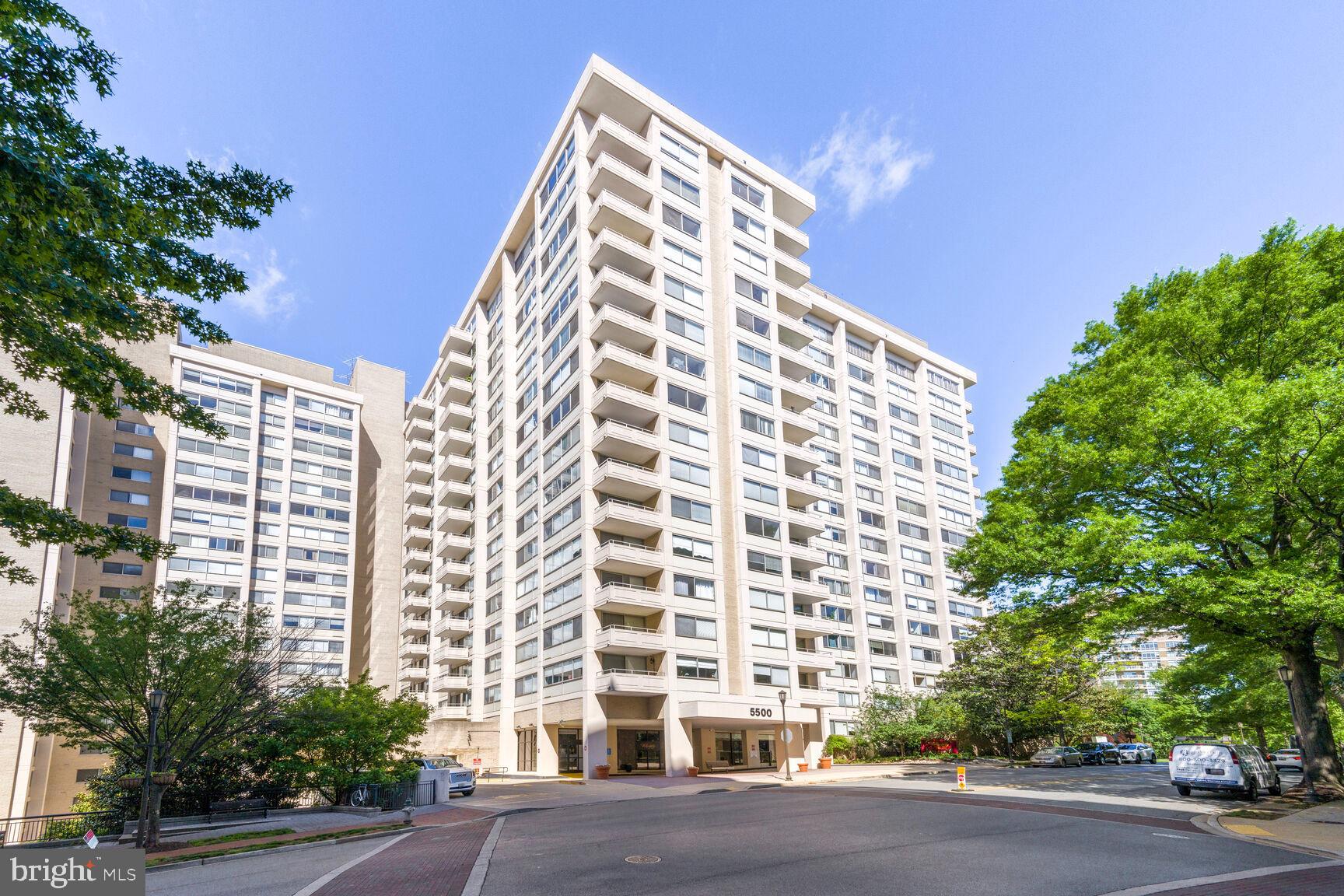 Spacious and freshly painted 1BR/1.5BA high-floor condo with 1,030 sq ft of living space in a full-service building just steps from Friendship Heights Metro, shops, and restaurants. Features include a T/S kitchen with stainless steel appliances, granite countertops, and tile flooring; Pergo floors throughout the living area; and a large bedroom suite in a separate wing with ample closet space and a private bath. Rent includes garage parking (#406N) and all utilities (excluding cable, internet, and phone). Building amenities include 24-hour front desk, secured entry, rooftop pool and sundeck, fitness center, and a mini-market.  For added convenience, residents can enjoy a valuable service of a shuttle bus that runs seven days a week and connects residential buildings with the Chevy Chase Center, the Whole Foods, and the Metro stop. Housing Choice Vouchers welcome.