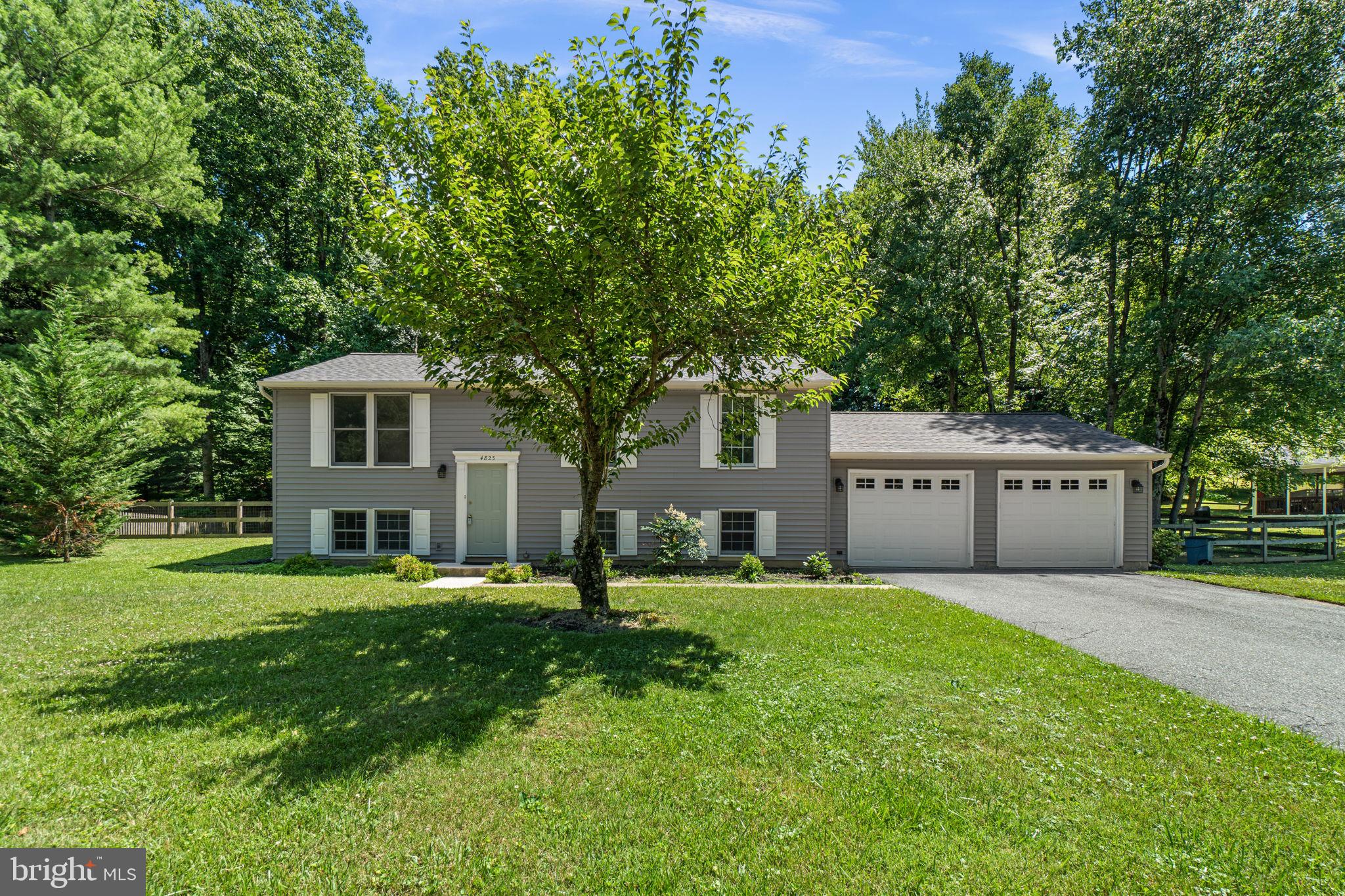 Welcome to the Highly Sought-After Worthington Neighborhood! This move-in-ready 4-bedroom, 3-bathroom home is situated on approximately half an acre of level land, featuring a fenced backyard and a spacious two-car garage. Nestled in a private, stately setting, this home offers an open and inviting floor plan filled with abundant natural light.
The updated kitchen boasts stainless steel appliances, granite countertops, hardwood floors, ample cabinetry, and an adjoining dining area with a sliding glass door leading to the rear deck. Major updates include a new HVAC system and water heater installed in 2022, providing peace of mind for years to come. The spacious primary suite features a private full bathroom. The finished lower level offers a large family room, fourth bedroom, and full bath—ideal for guests, in-laws, or a home office. Step outside and enjoy the expansive backyard, complete with a large deck, brick patio, and plenty of space for entertaining, recreation, or simply relaxing. The extended driveway accommodates up to six vehicles. Additional features include a radon mitigation system installed in 2019 .
Conveniently located with easy access to major commuter routes, BWI Airport, shopping, dining, and everyday amenities. Enjoy nearby outdoor attractions including Patapsco Valley State Park and Centennial Park, along with top-rated schools and a local dog park.  HOA! Don't miss this exceptional opportunity—pack your bags and move right in. This one won't last long!