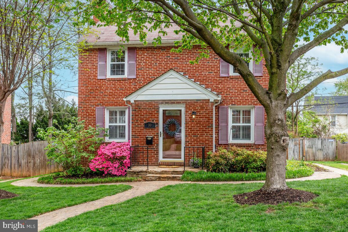 Welcome to 33 Dunmore Rd. in the sought-after neighborhood of Dunmore! Located just 5 minutes from the heart of Catonsville, you’ll love the small-town delights like Frederick Road Fridays free concert series, the Fourth of July parade, Sunday Farmers Markets, the #9 Trolley Trail, lots of restaurants, charming shops and many near-by parks. Charming brick home, offering more than 1,700 sq.ft. of finished space, loaded with character adding a warm and welcoming touch. Special features throughout include hardwood flooring, multi-piece wide baseboard molding, plantation shutters, arched entryway, curved ceilings and more! Wood burning fireplace with a glazed mantel and tile surround and hearth. Dining Room  with crown molding, chair rail and a dine-at peninsula with pendant lighting overlooking the Kitchen. Beautifully updated (2011/2012) Kitchen with recessed lighting, a greenhouse window, 42” cabinets with glass fronts, pullout built-in specialty cabinets, fabulous set of 6 drawers in the peninsula (4 are deep), (2) pantry cabinets, granite countertop, ceramic tile backsplash, deep stainless steel sink with brushed nickel sprayer faucet, Maytag 5-burner gas range (2012), Maytag microwave (2012), Bosch dishwasher (2011), Kenmore refrigerator (2006) and Insinkerator garbage disposal. Bright and airy light-filled Sunroom  offers a 15-pane pocket French door, 9 Andersen windows, recessed lighting, a ceiling fan and Hunter Douglass shades. 2nd floor includes 3 good size bedrooms all with ceiling fans/lights and a Full Bathroom with ceramic tile flooring and tub/shower surround, a vanity, sconce lighting and decorator mirror.   The finished basement offers a big Rec Room, Powder Room, lots of storage and a Utility/Laundry Room with built-in storage cabinets, a Samsung washer, Samsung gas dryer and laundry tub. Electric panel and service cable replaced (2011). The exterior is just as charming as the interior with a stone front stoop, curved stamped concrete sidewalks, picturesque fenced backyard offering lovely landscaping with Nandina, Azalea, Hosta, Roses, Lilies and lots of other blooming perennials providing for a peaceful setting and great views from your Sunroom. The large deck (15’9” x 14’) provides a comfortable gathering place with friends and family for your 4th of July celebration. Don't miss your opportunity to live in Dunmore! Schedule your appointment today.