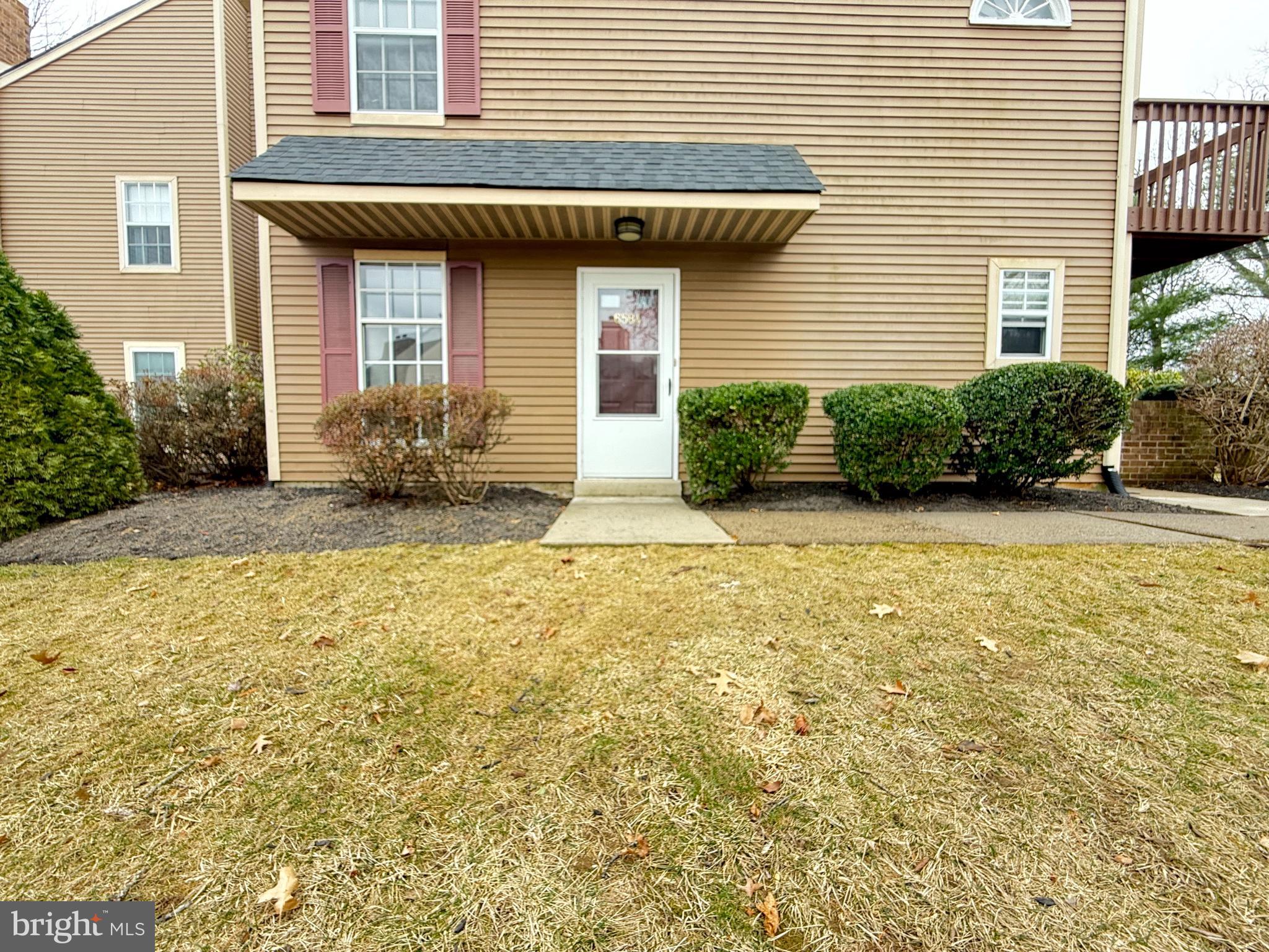 Welcome to 658A Woodford Lane, a highly sought after ground floor rental in the desirable Heacock Meadows neighborhood - the unit is freshly painted and has an updated kitchen. As you enter you will see a large open living space with gorgeous wood floors. There is space for entertaining as well as a dining room area. There is a galley style kitchen complete with a dishwasher, built in microwave, and classic white shaker style cabinets. Off the kitchen is a conveniently placed laundry room complete with washer and dryer. Off the living room you will find an enclosed patio perfect to enjoy your morning cup of coffee on.

Down the hall you will find the primary bedroom with a full en suite bathroom. There is another full bathroom across the hall from the second bedroom. Both bedrooms have brand new carpeting. Parking is conveniently located steps from your front door.

The Heacock Meadows community offers great amenities such as a swimming pool, clubhouse, tennis courts, walking trails on your doorstep. It is conveniently located within walking distance of two grocery stores, as well as a variety of popular local restaurants. It is in Pennsbury School District.

Commuting will be a breeze with easy access to both 95 and Rt. 1. or Woodbourne and Yardley SEPTA stations.

Don't wait - schedule your showing today!