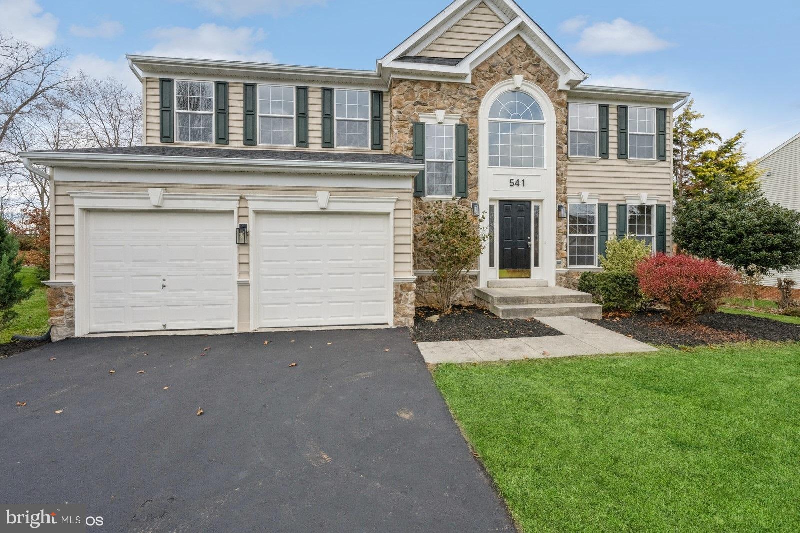 Newly Renovated Beautiful 4-bedroom 2.5-bathroom home located in the golf course community of Locust Hill subdivision. This home features a formal living and dining room off to the right. The main floor features new luxury vinyl plank floors.  Adjoining the Kitchen is the oversized family room. The kitchen has been renovated with new cabinets, countertops, flooring, and appliances. The kitchen is spacious enough for a table.  Upstairs features new carpets in the hallway and all bedrooms. The primary suite is generous in size and features a spacious walk-in closet. The bathrooms have also been updated.  The secondary bedrooms are nicely sized.  The basement is unfinished and features egress window and plumbing rough-in for future expansion.   New paint throughout.  New Roof, HVAC, too.  This home is a must see!