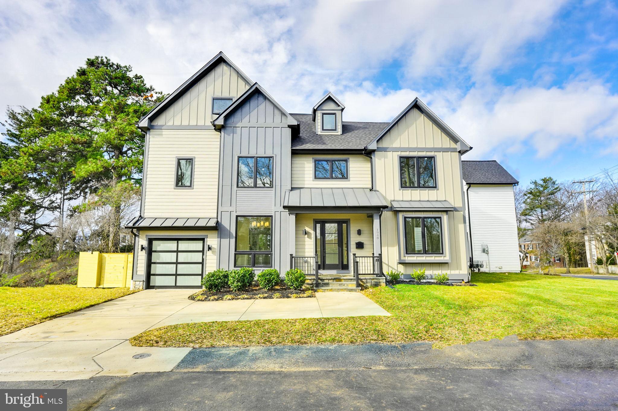Welcome to your dream home! This newly built residence is two of two move-in-ready gems, offering a perfect blend of modern luxury and thoughtful design. As you approach, the exterior captivates with a harmonious color combination of hardiplank, a flagstone walkway, and front stairs, surrounded by meticulously landscaped grounds. Step inside, and you'll be greeted by an abundance of natural light flooding through walls of windows, creating a warm and inviting atmosphere. The open-concept floor plan is an entertainer's delight, boasting high ceilings, crown molding, and custom finishes that elevate the space to new heights. Recessed lighting complements the freshly painted walls, while gleaming hardwood, luxury vinyl plank and ceramic tile floors add a touch of sophistication. This expansive home spans four levels, offering five bedrooms, five full baths, one half-bath, and garage parking. The lower level features convenient walk-out stairs, providing easy access to the generous backyard space on over a quarter-acre lot. The chef's kitchen is a culinary masterpiece, complete with a huge island and breakfast bar, stainless steel appliances, two-tone shaker cabinets, white with grey vein quartz countertops, and a stylish zig-zag white tile backsplash. An accent wall with additional cabinets, countertop space, and a wine rack adds both functionality and flair. Diverse living spaces include separate living, dining, sitting, and family areas, providing ample room for relaxation and entertainment. Journeying to the upper levels, a luxurious owner's suite with a walk-in closet featuring custom-built shelving. The accompanying spa shower and double vanity in the owner's suite bathroom create a private retreat. Two more bedrooms on this level, each with walk-in closets and lavish full baths, ensure comfort and convenience. The laundry room is also on this floor. Ascend to the fully finished attic, featuring a fourth bedroom, walk-in closet, and a blissful full bath, adding versatility to the living space. The lower level, accessible via interior or rear exterior walk-out stairs, unveils a recreation room with a wet bar, an additional bedroom, a full bath, and a utility/storage room. This home has No HOA, providing freedom and flexibility. Commuting is a breeze, with proximity to Westover and EFC Metro, and access to some of the highest-rated public schools in the region – Cardinal, Swanson, and Yorktown. The location offers a perfect blend of convenience and tranquility, with various amenities, including a library, playground, Italian Store, Lost Dog, Beer Garden, Lebanese Taverna, and more within a mile or a few miles. Superbly close to I-66 and major routes, this home is a commuter's dream. Embrace the quiet and peaceful neighborhood ambiance, with easy access to Arlington's amazing walking and bike trails. Welcome home to a life of unparalleled comfort, style, and convenience!
