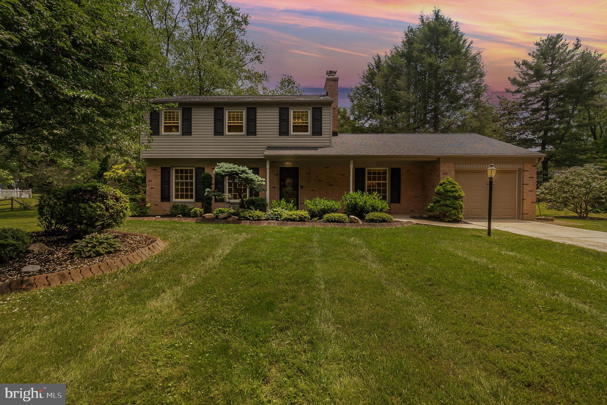 Open House Canceled - Well cared for 4 Bedroom Home in Bel Air's popular Colonial Acres Community. This home sits on over a half acre flat yard perfect for outdoor entertainment. The main floor consists of a living & dining room with original hardwood floors & spacious eat in kitchen. Pass from the kitchen to a large family room which also opens to a 3 season room perfect for hosting a cookout. The laundry is also on the main level and serves as a mudroom from the garage. The upper level offers 4 spacious bedrooms, primary bath and Hall Bath. The lower level features a walk up exit and is a blank canvas just waiting  your finishing touch. Recent updates include: Air Handler 2nd Floor 2021, HVAC Gas Furnace  2019 Water Heater 2019 & Architectural Roof only 10 years old.  Schedule your showing today!!