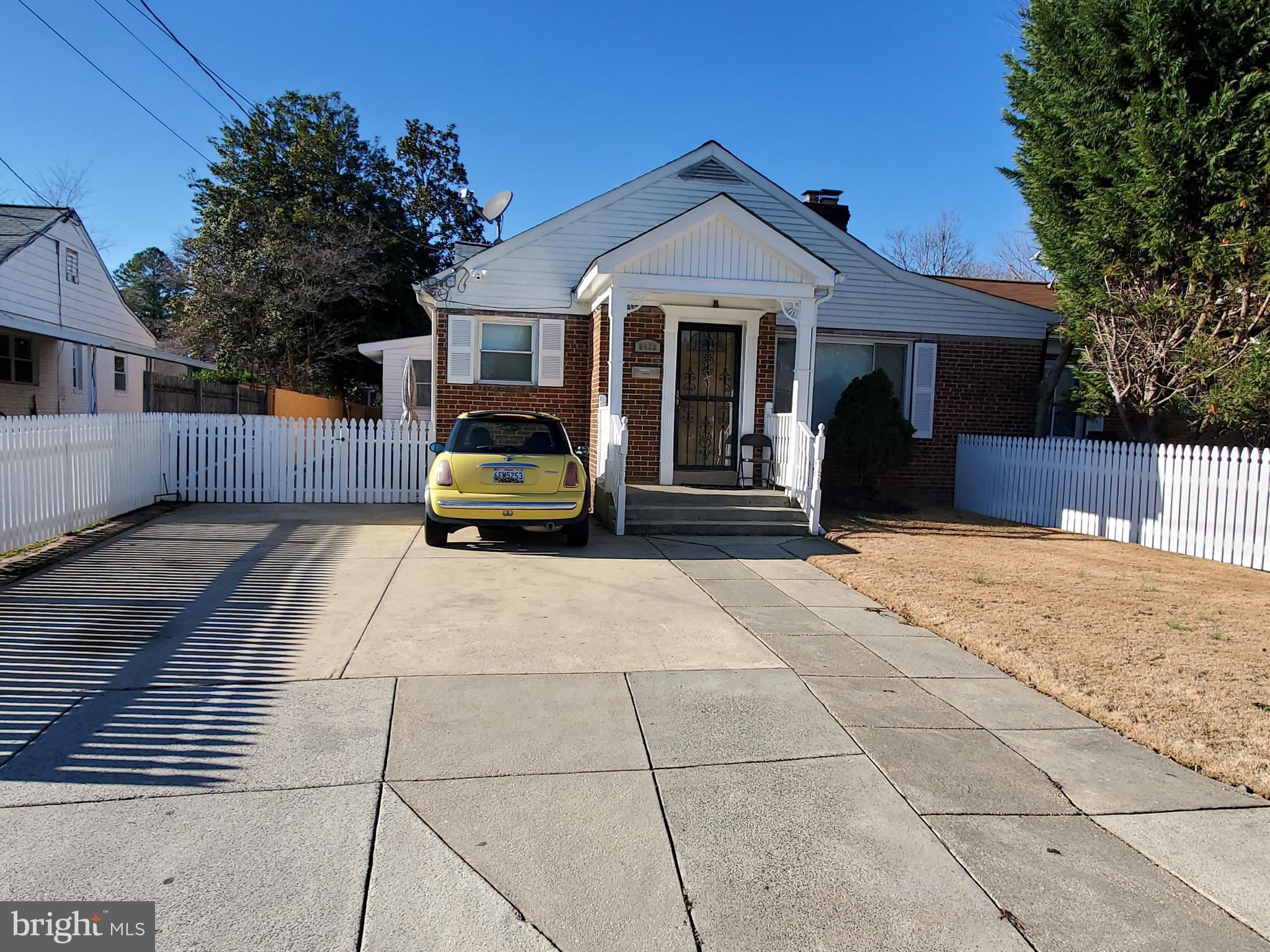 OFFERS' DEADLINE, WEDNESDAY (01/24) at 5pm**** Welcome to this great starter home. **VERY INTERESTING LOCATION*** Close to public transportation,  green line and projected purple line. ***Easy access from major highways and main routes. SHORT DISTANCE to PG Plaza Mall and University of Maryland College Park. *** It presents a FAIRLY NEW  CONCRETE DRIVEWAY with space for several cars, A FEW MONTHS OLD A/C compressor and fence. Featuring three (3) bedrooms and two (2) full baths -room adjacent to living room can be converted back to dining room- and FIREPLACE. House just needs your personal touch.  IT'S READY FOR ITS NEW OWNERS. IT WILL NOT LAST LONG.