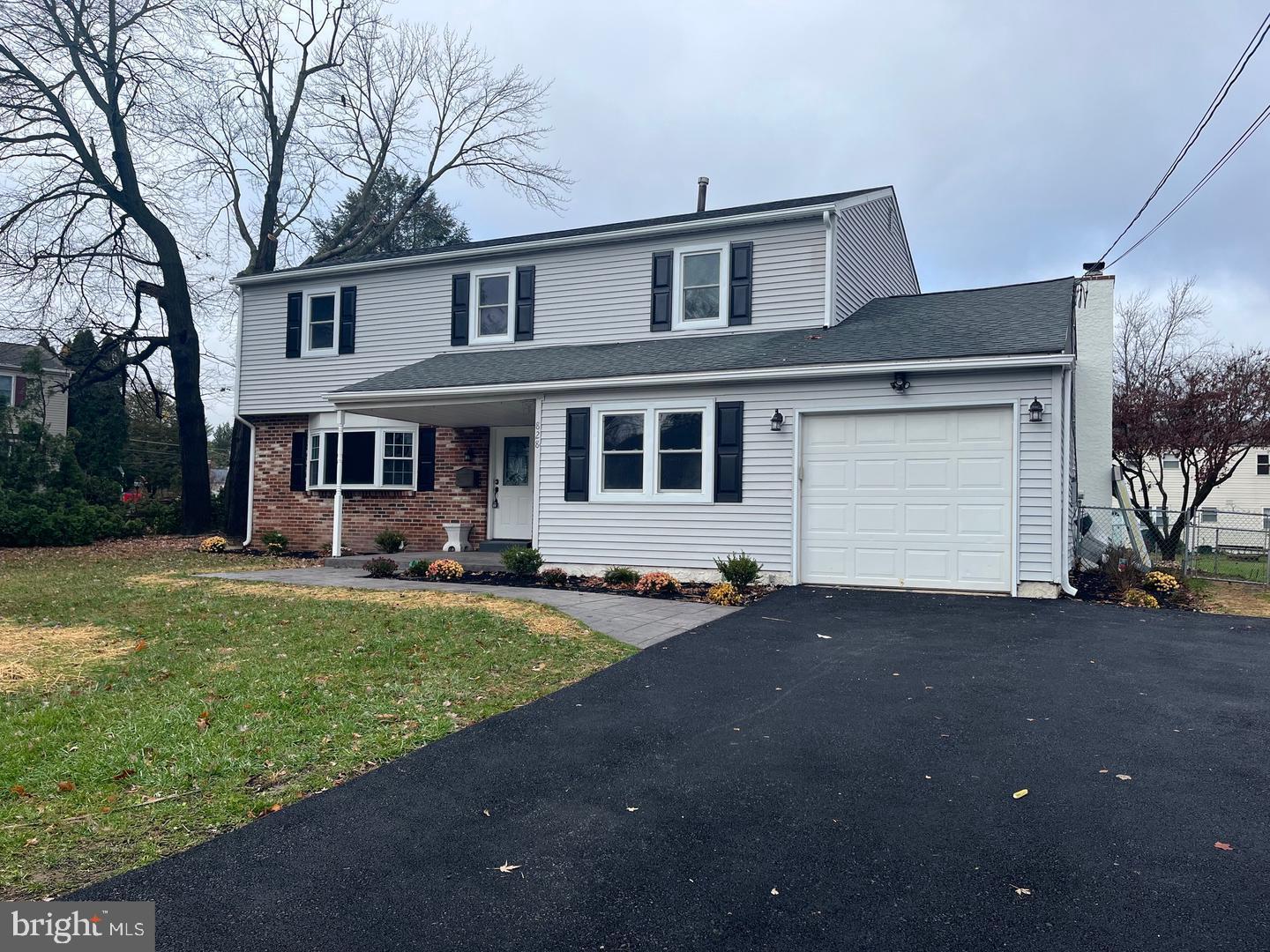 WOW!! Beautifully renovated 4 bed 2.5 bath available NOW in Warminster! There is an optional 5th bedroom or Office on main level.  Fresh neutral paint, custom wood work, new 2-panel doors, recessed lighting and "life-proof" flooring throughout. Wide open floor plan that is showered with natural light and easy for entertaining. The modernized custom chef's kitchen is breathtaking - Brand new Calacatta Whitney Quartz countertops and with waterfall quartz island, an abundance of white shaker cabinets, bright white tile backsplash and stainless appliances. And the island doubles as a breakfast bar with plenty of room for seating for the whole family! Kitchen easy flows right into Family room which features a red brick fireplace with mantle and custom cabinets and shelving. Down the hallway off of the family room you will find the powder room, attached garage access, laundry hook up / wash room. And even a bonus room for a home office or guest bedroom! Heading upstairs, there are 4 large sized bedrooms.  3 of the bedrooms will share the hallway's full custom bathroom. The large main bedroom features a walk in closet and it's own custom full bathroom behind sliding barn door. Full bathrooms feature beautiful ceramic tile showers and marble deco’s. Off of the family room are brand new sliding doors that open up to an outdoor retreat ready to take on parties and BBQ's, featuring a fully updated in-ground pool with new perimeter coping tiles and beautiful glass mosaic tile and fresh coat of paint and Also a new pump system.  Other features include freshly paved wide driveway, stamped concrete walkway and front porch, 1 car garage with indoor and outdoor access, nicely sized shed, new windows, new HVAC, updated roof, some new siding! Better than brand new without the hefty price tag of new construction.  Everything is ready for you, you won't want to miss this one! Schedule your showing now! Owner is a Real Estate Licensee.