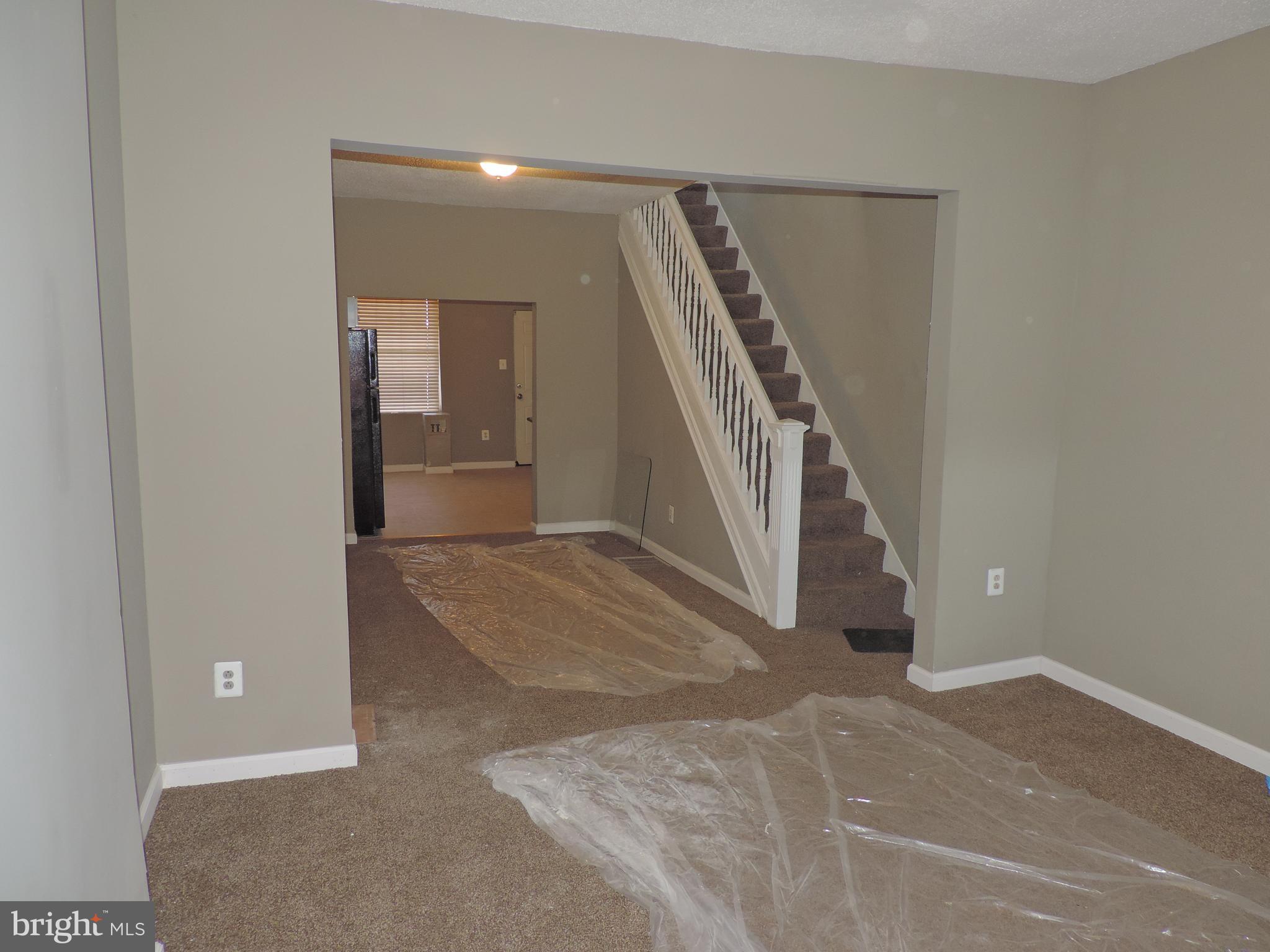 Come See Today! Main level features a kitchen, living room, and Dining Room. Upstairs features 3 bedrooms, and  a full bath, home has new carpet through out the home! Great opportunity for only 80k. Call to schedule a showing today