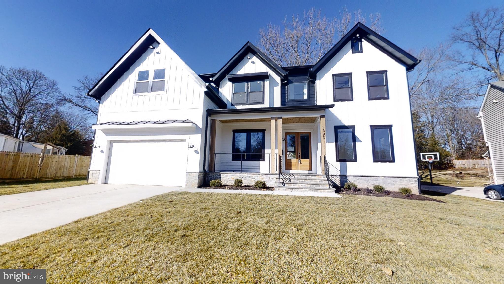 Red Door Metro is proud to present Cecilia Design's latest masterpiece in the Town of Vienna on this over sized 1/3 acre lot at 340 Holmes Drive NW! Gorgeous Private lot that will feature a Modern Farmhouse Craftsman with a 2-Car garage with nearly 4700sf on the main/upper level with 6866 square feet of finished exquisite craftsmanship! Open and Inviting Main level with Bedroom Suite w/ Full bath and SEPARATE Library! Upper level will boast 4 generous bright bedrooms all w/ LARGE closet's & full Bath. HUGE Master Suite w/ Spa Bathroom. Lower level Recreation room with separate bedroom and full bath! There is still time to customize features/options and work side by side with the designer to match this home to your lifestyle.**Pictures  are of Past Project***