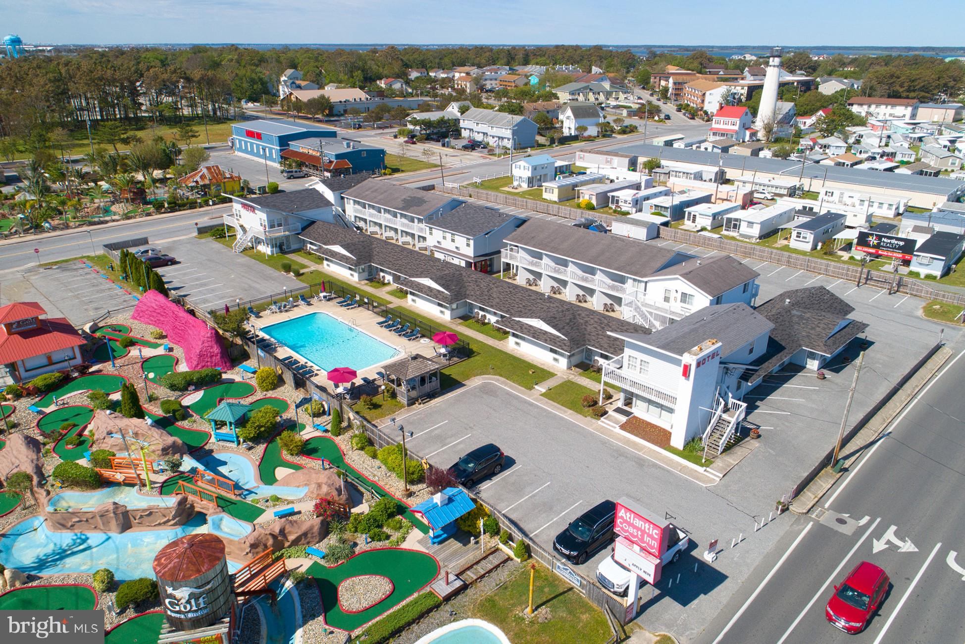 Introducing the Crown Jewel of Vintage Hospitality: The Atlantic Coast Inn – Your Gateway to Profitable Luxury! Potential for Growth and Redevelopment of a Vintage Motel!!! The possibilities for redevelopment are endless, and the motel is not within the town limits of Fenwick Island, which makes obtaining permits and parking variances easier. Nestled within a stone's throw of the pristine shoreline, The Atlantic Coast Inn boasts an unparalleled location that beckons beach lovers and adventure seekers alike. With the salty breeze in the air, your guests will revel in the convenience of stepping onto the sun-kissed sands or strolling to the waves at their leisure, with a location rating of 9.4! Imagine your guests immersing themselves in the vibrant energy of the nearby eclectic shops and gourmet restaurants. From charming boutiques to trendy eateries, the motel's prime location ensures an unforgettable experience for every visitor. Capture the essence of coastal living and create lasting memories for your guests as they explore the local treasures, all within walking distance! Business Potential!!! The Atlantic Coast Inn is not just a property; it's a savvy investment waiting to unfold. The proximity to the beach, coupled with the thriving local scene, ensures a steady influx of guests year-round. Whether you envision a charming boutique experience or a luxury seaside retreat, the potential for revenue growth is limitless. Contact us now to schedule a private tour and unlock the door to your next lucrative venture. The Atlantic Coast Inn parcel awaits, ready to become the crown jewel of your real estate portfolio. Sold AS IS, WHERE IS.